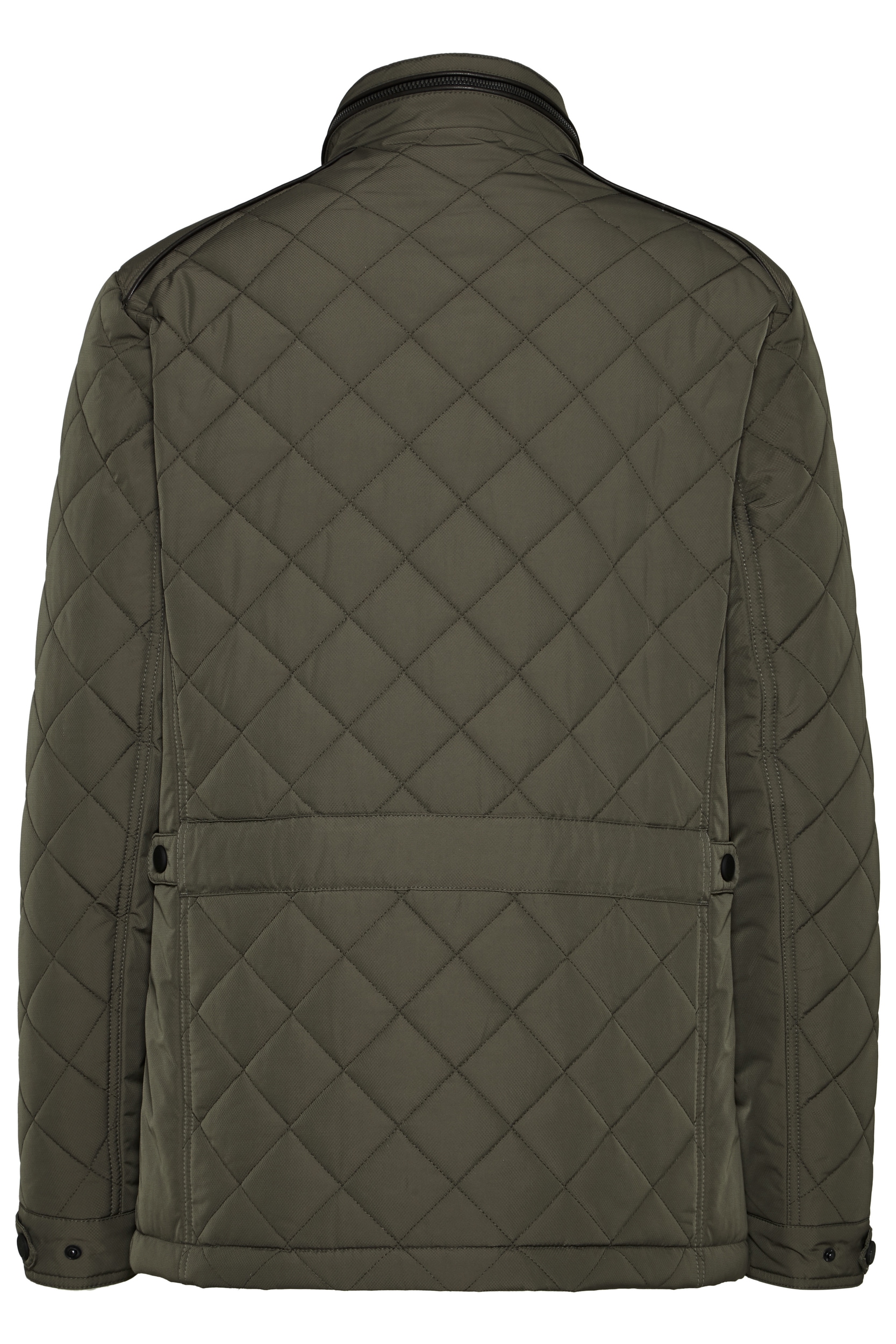 bugatti Langjacke ohne Kapuze im Rautenstepp