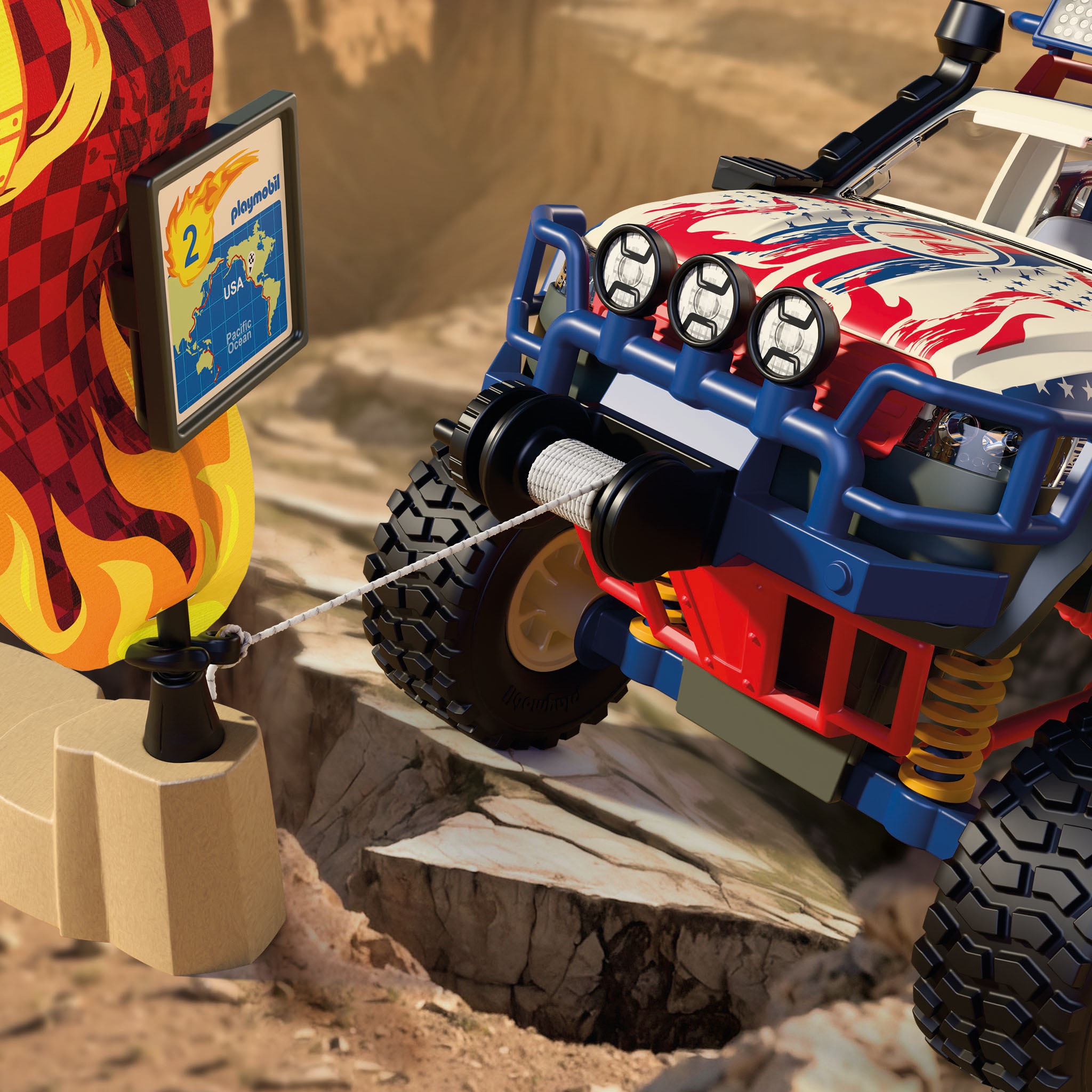 Playmobil® Konstruktions-Spielset »Offroad Truck (72061), City Action« Made in Europe
