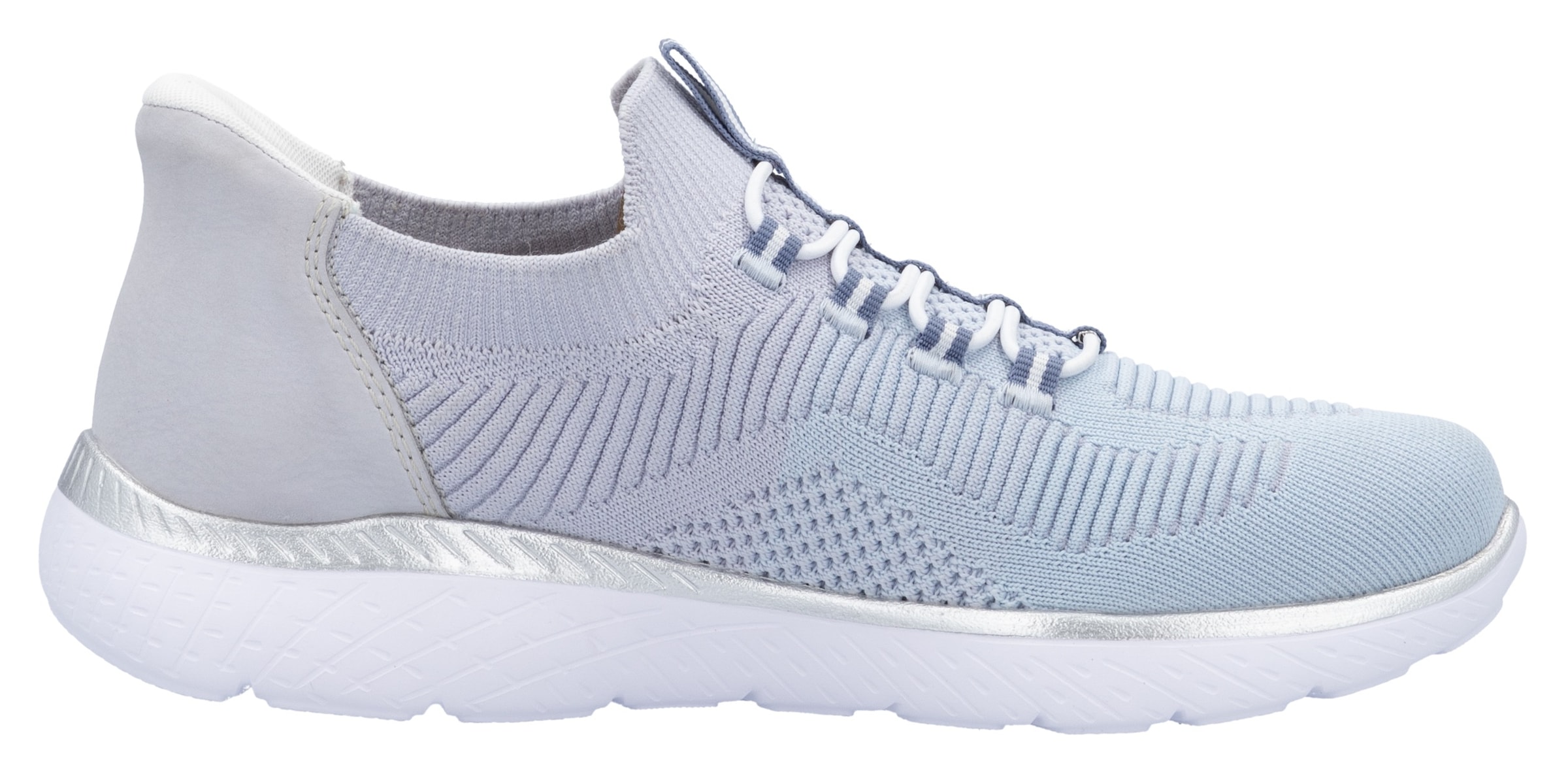 RIEKER Sport Baskets slip-on »Ready2GO«  , Halbschuh, Freizeitschuh, Slipper mit MemoSoft-Innensohle