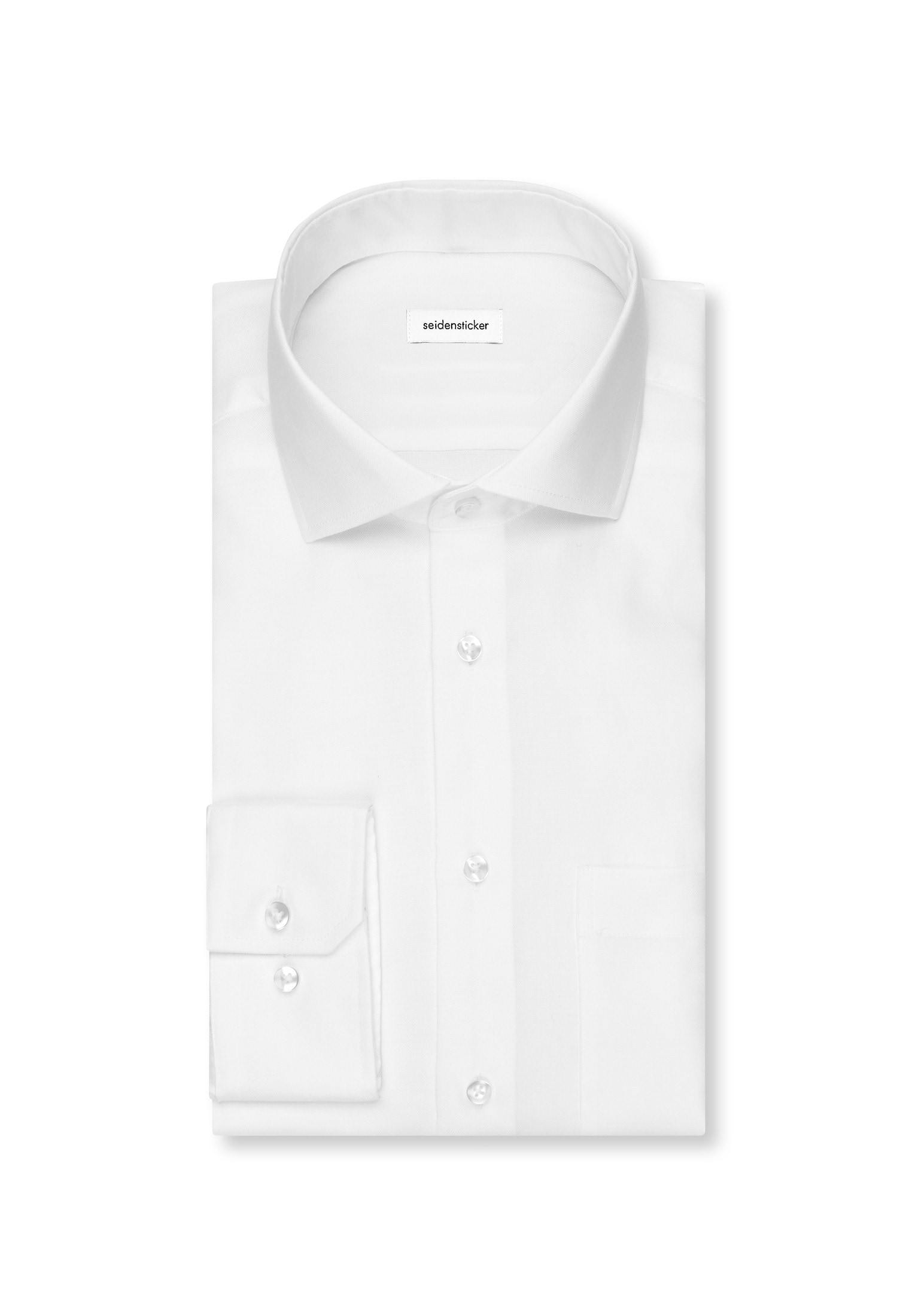 seidensticker Chemise d'affaires »Schwarze Rose« Regular 1/1 Kentkragen Uni