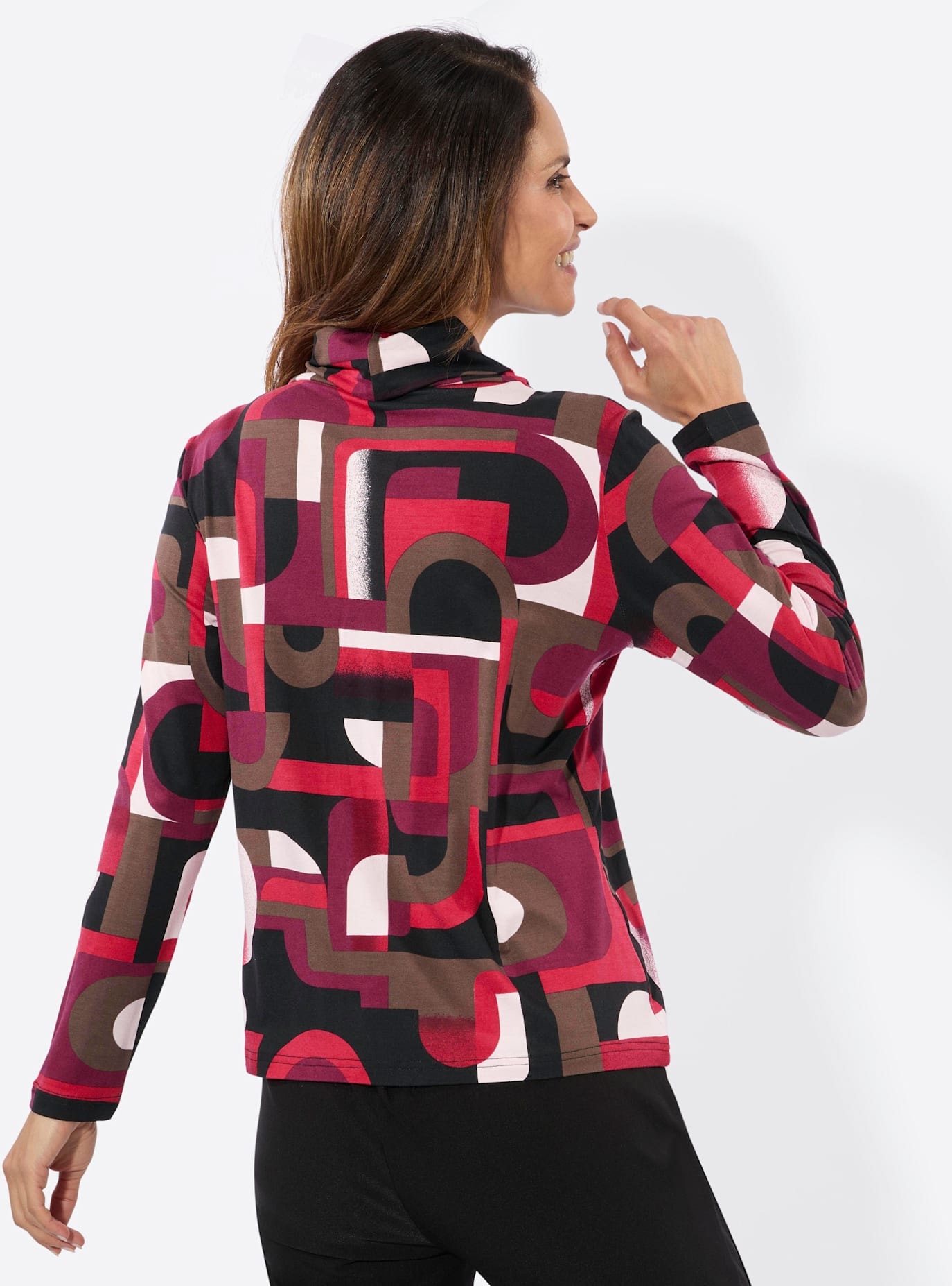 Inspirationen T-shirt à col roulé »Rollkragen-Shirt« 1