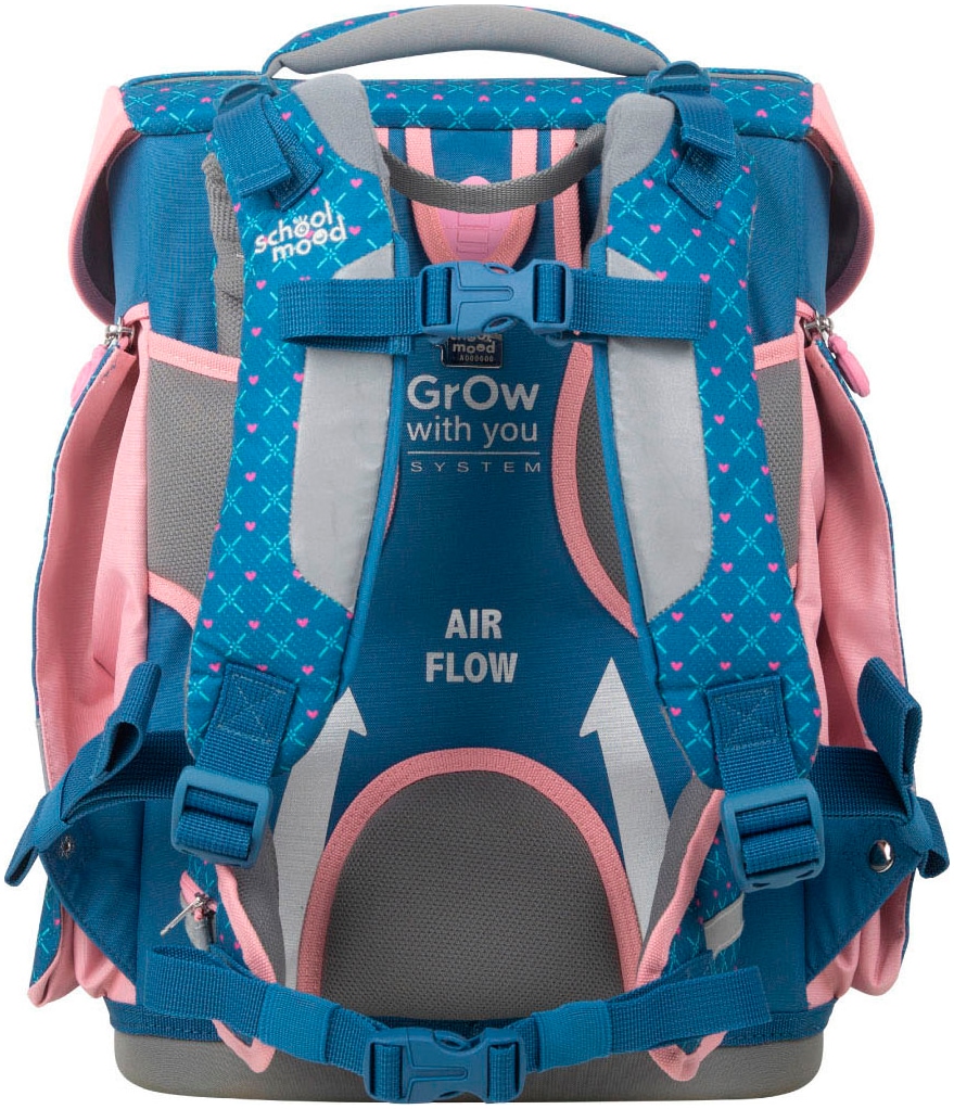 SCHOOL-MOOD® Schulranzen »Champion Maxx Pro« retroreflektierende Flächen