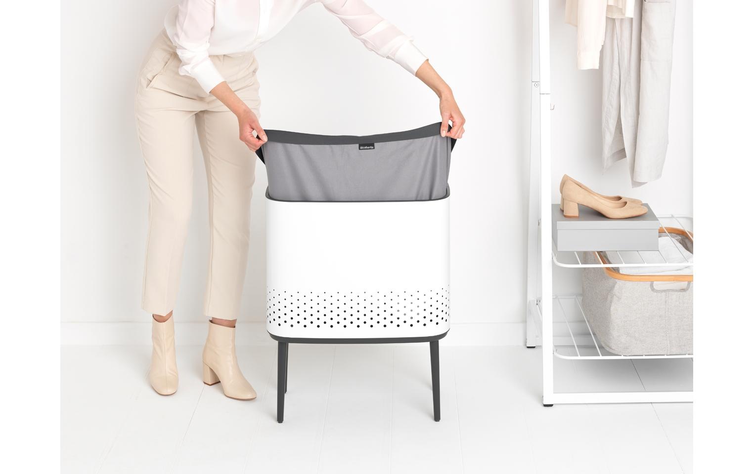 Brabantia Wäschekorb »BO Weiss«