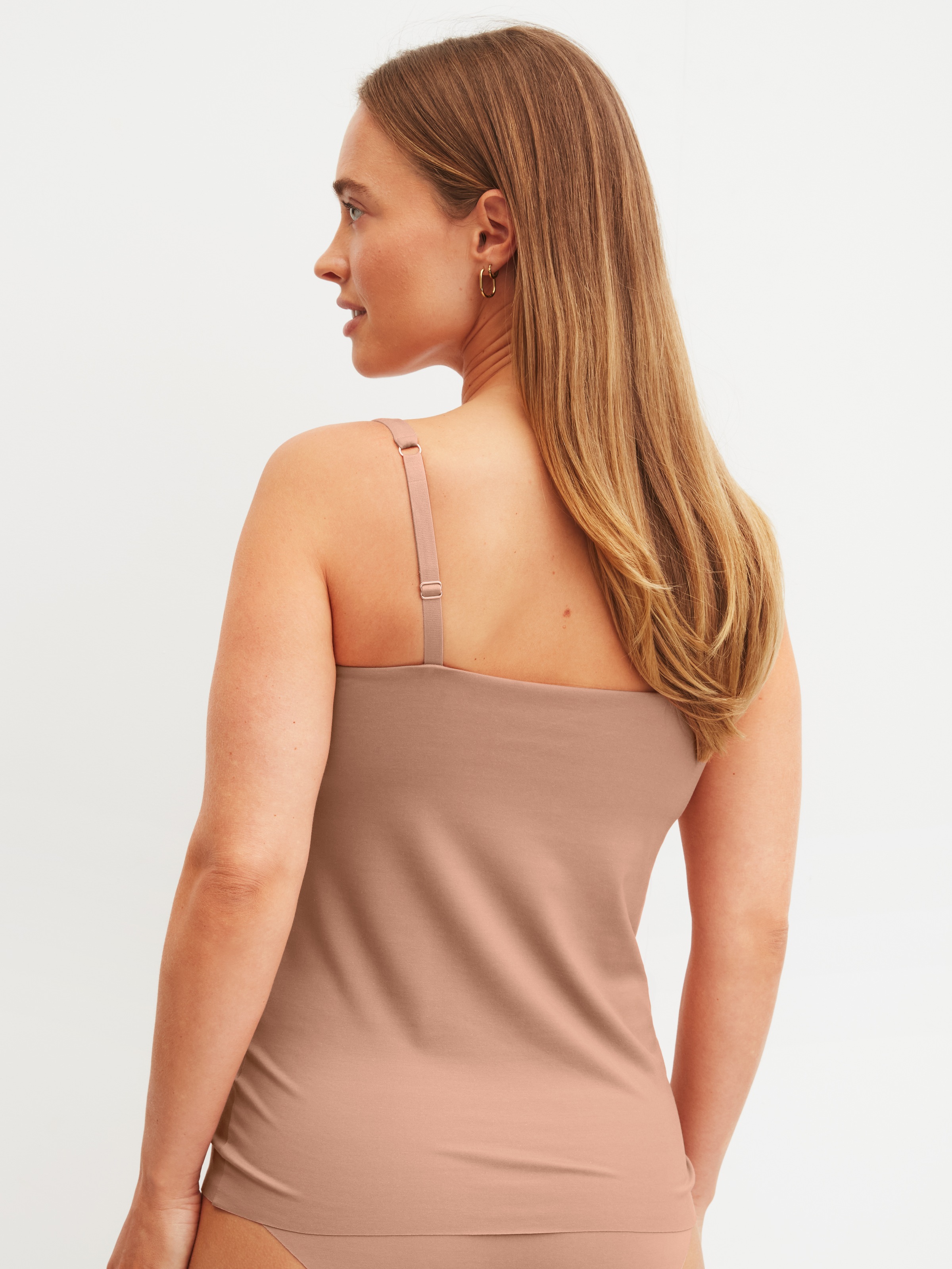 CALIDA Top à bretelles »Natural Skin« glatt, atmungsaktiv, Interlock-Qualität