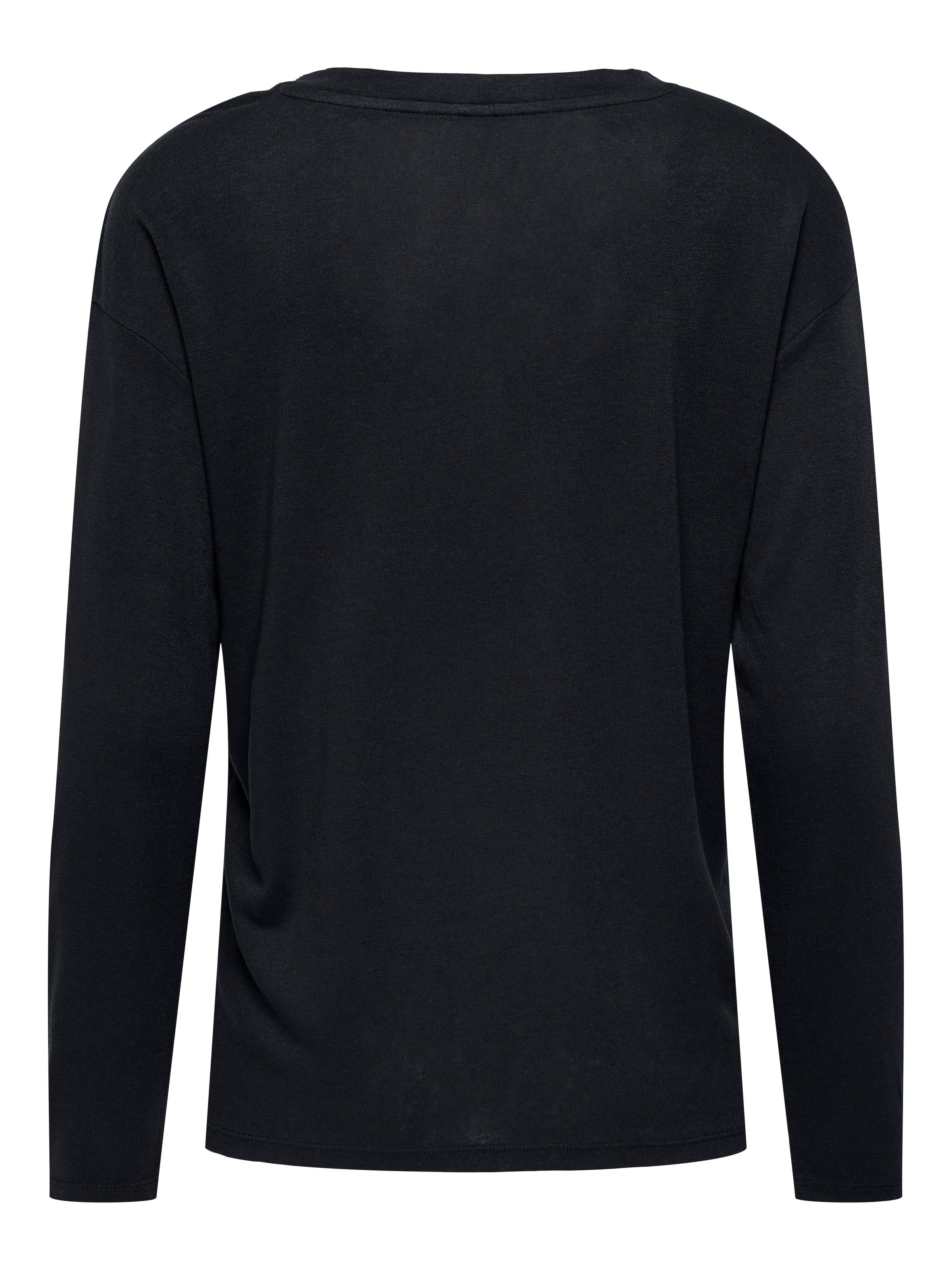 ONLY T-shirt à manches longues »ONLHENRIETTA L/S V-NECK SHINE TOP JRS«
