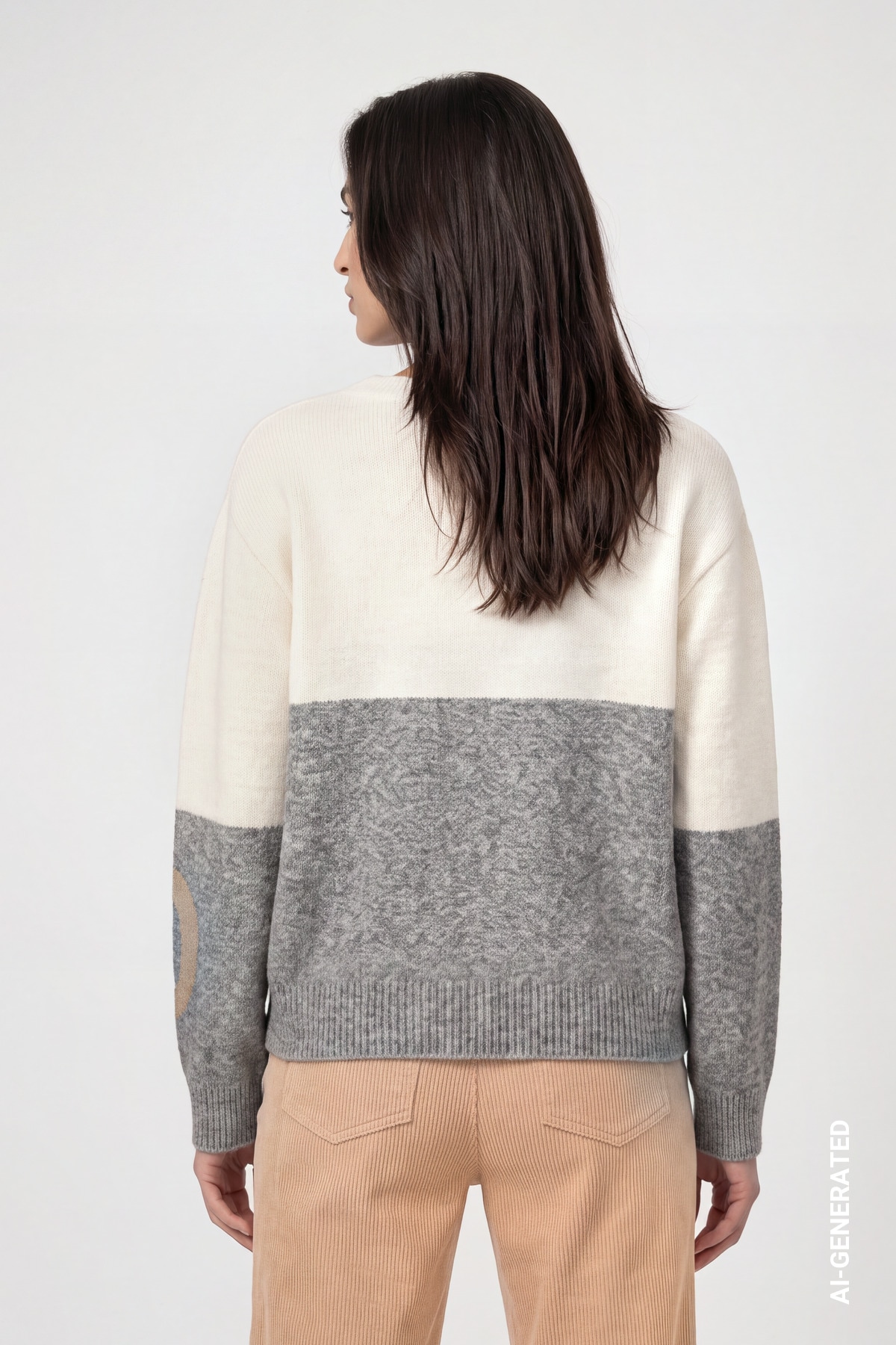 Monari Pull en tricot »Pullover Intarsie + Schmuck« Regular fit mit Blumendetails