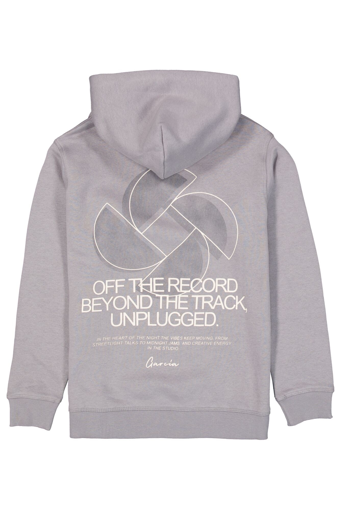 Garcia Hoodie , dos imprimé de manière frappante
