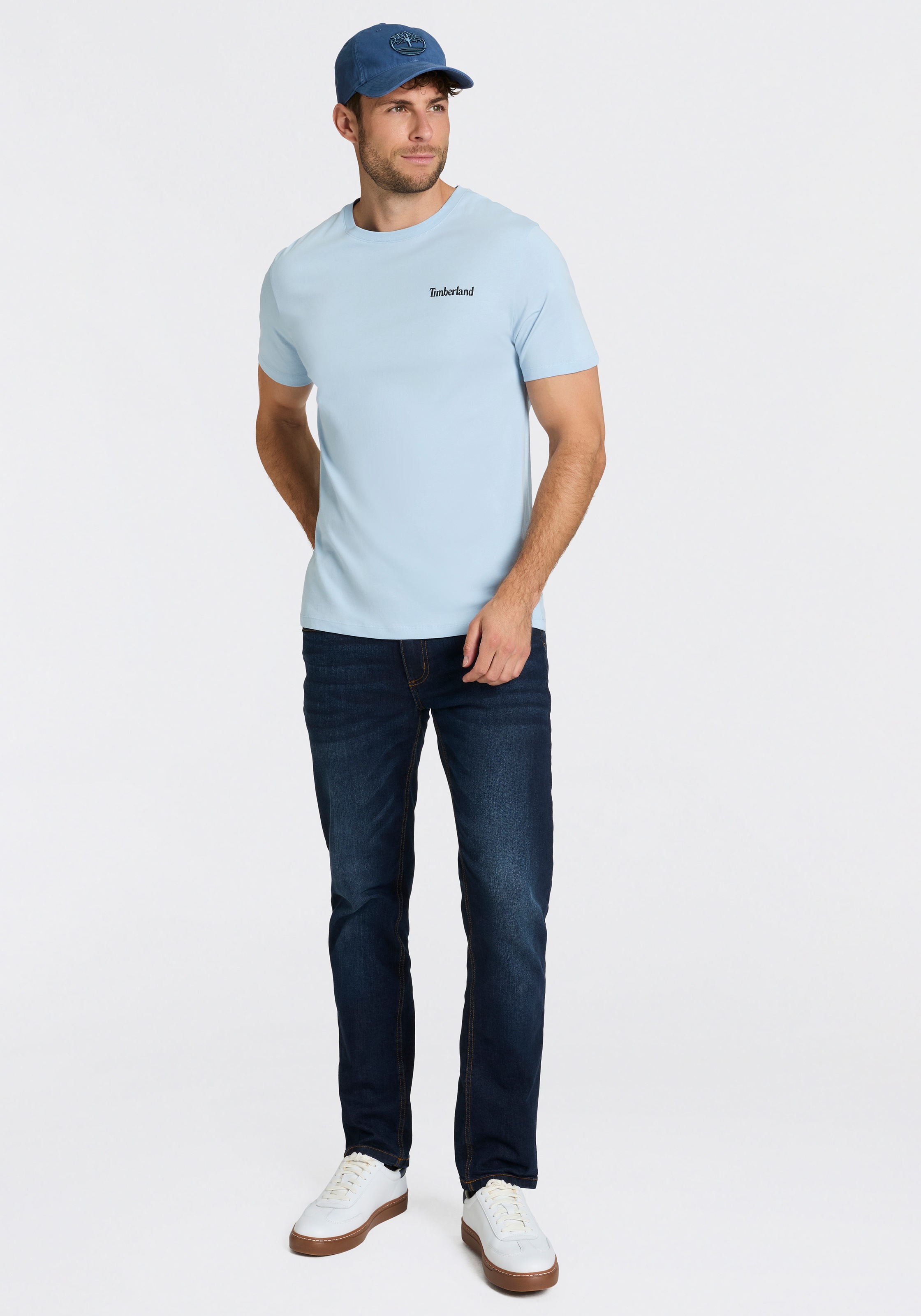 Timberland T-Shirt »Bear Graphic ShortSleeve Tee« Kurzarmdesign, aus Baumwolle, bequeme Passform