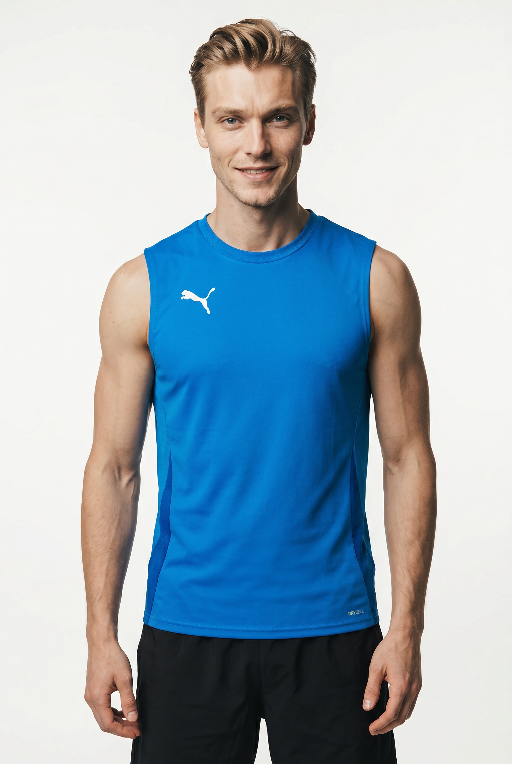 PUMA Fussballtrikot »TEAMGOAL SLEEVELESS JERSEY« für Fussball, ärmellos, sportlicher Stil, aus Interlock-Material