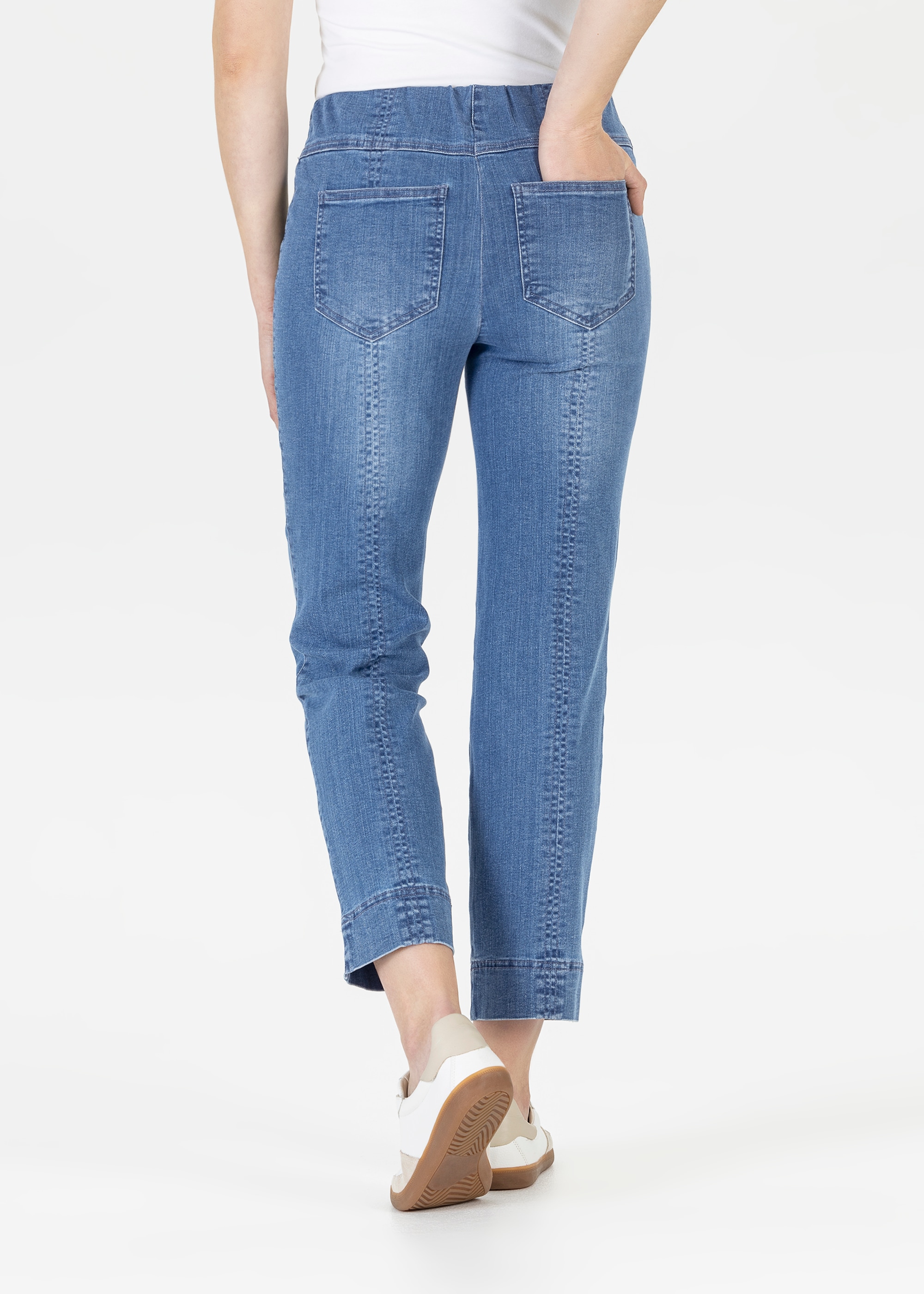 Stehmann Jeans 3/4 »Igor3-680W« 3/4- Jeans-Leggings mit Stretch