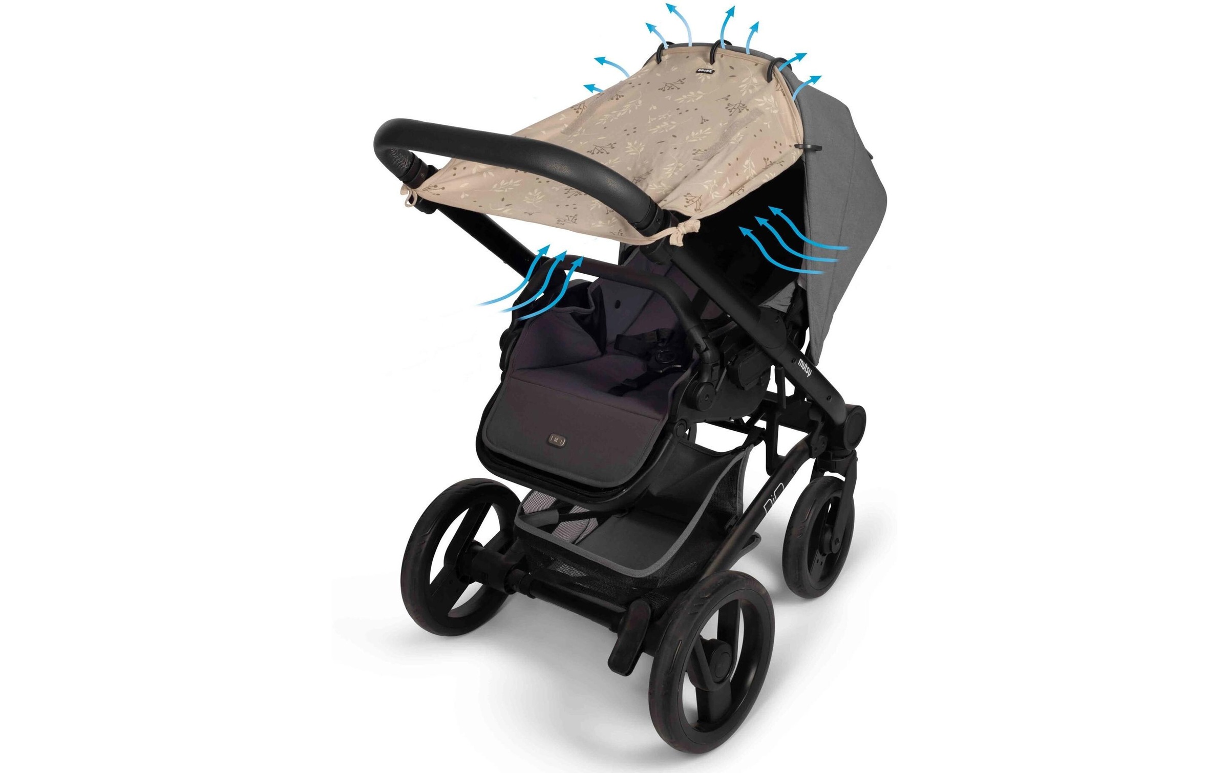 Dooky Kinderwagen-Sonnenschutzhülle »Universal Cover Romantic Leaves«