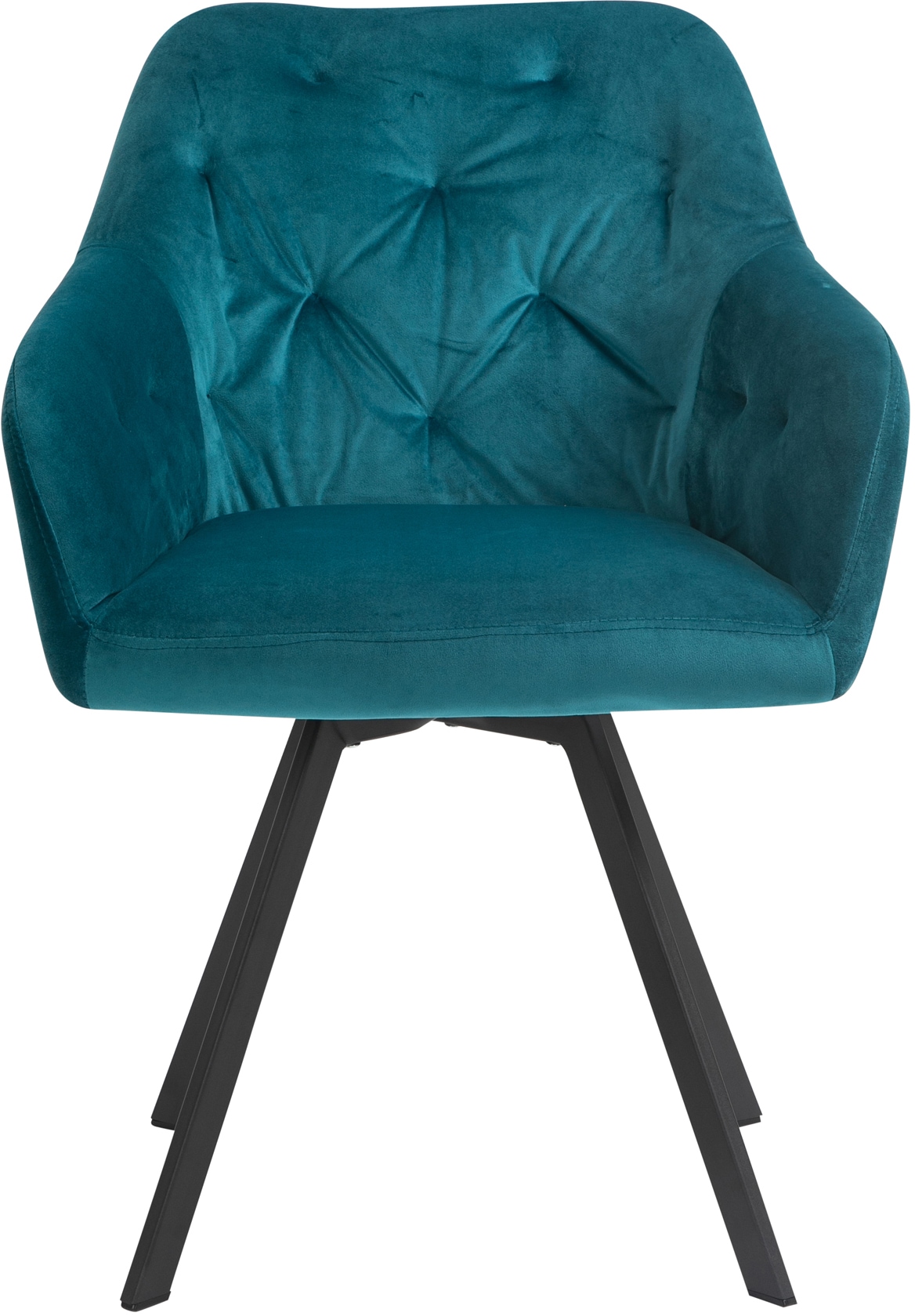 SalesFever Essgruppe »Stilvolle Essgruppe« Set, 5 Stk. tlg. 5-teilige Sitzgruppe mit 360° Drehplatte und echter Baumkante