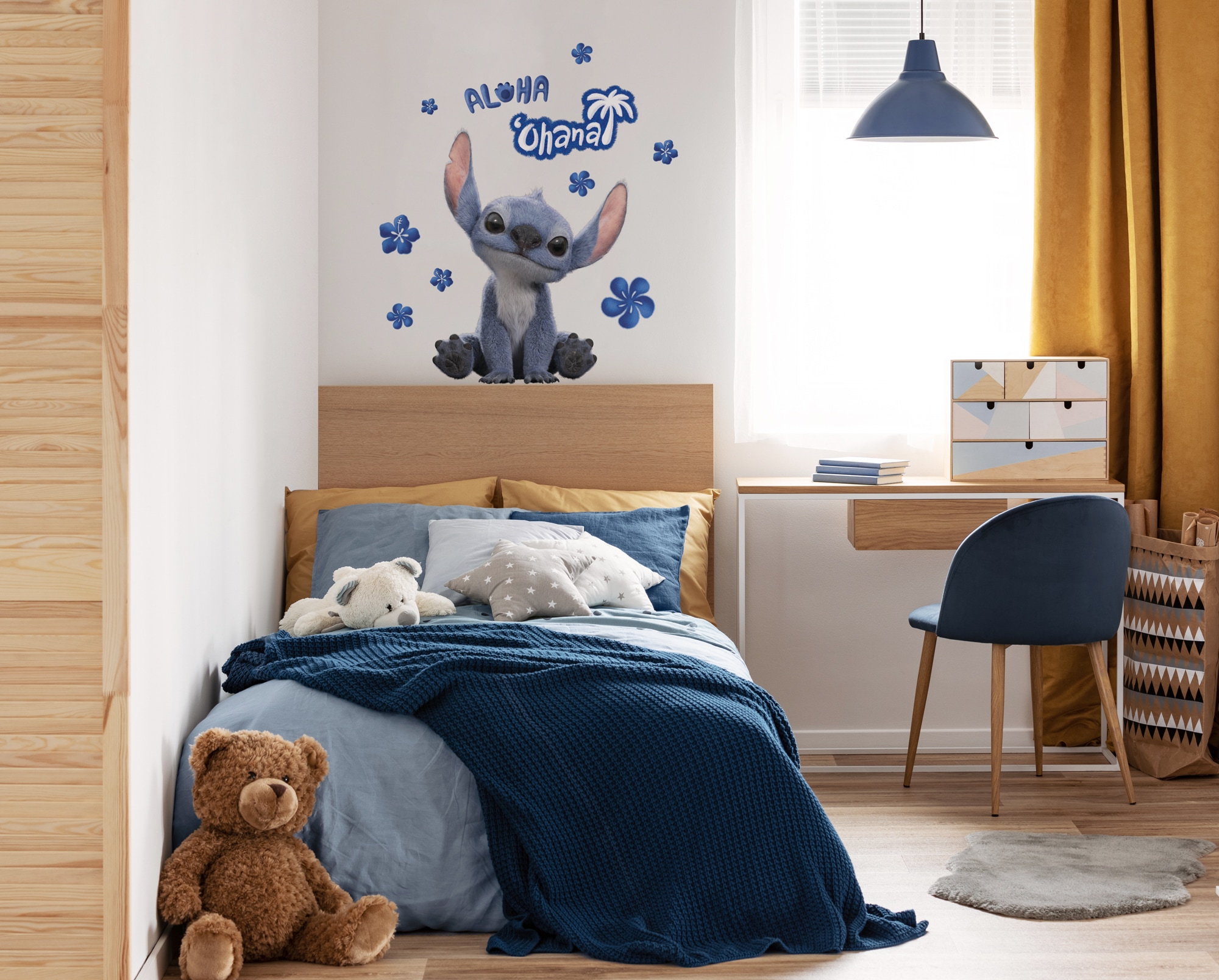 Komar Autocollant mural »Disney Lilo and Stitch Live Action Ohana« 50 x 70 cm (Breite x Höhe)