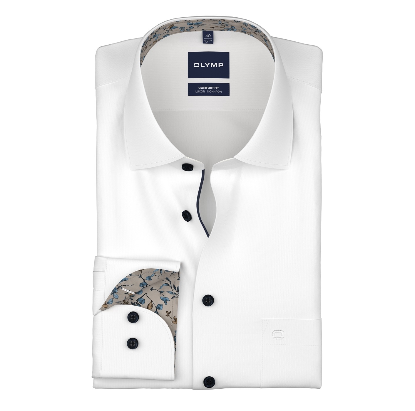 OLYMP Chemise à manches longues »Luxor« chemise business, col New Kent, coupe confort