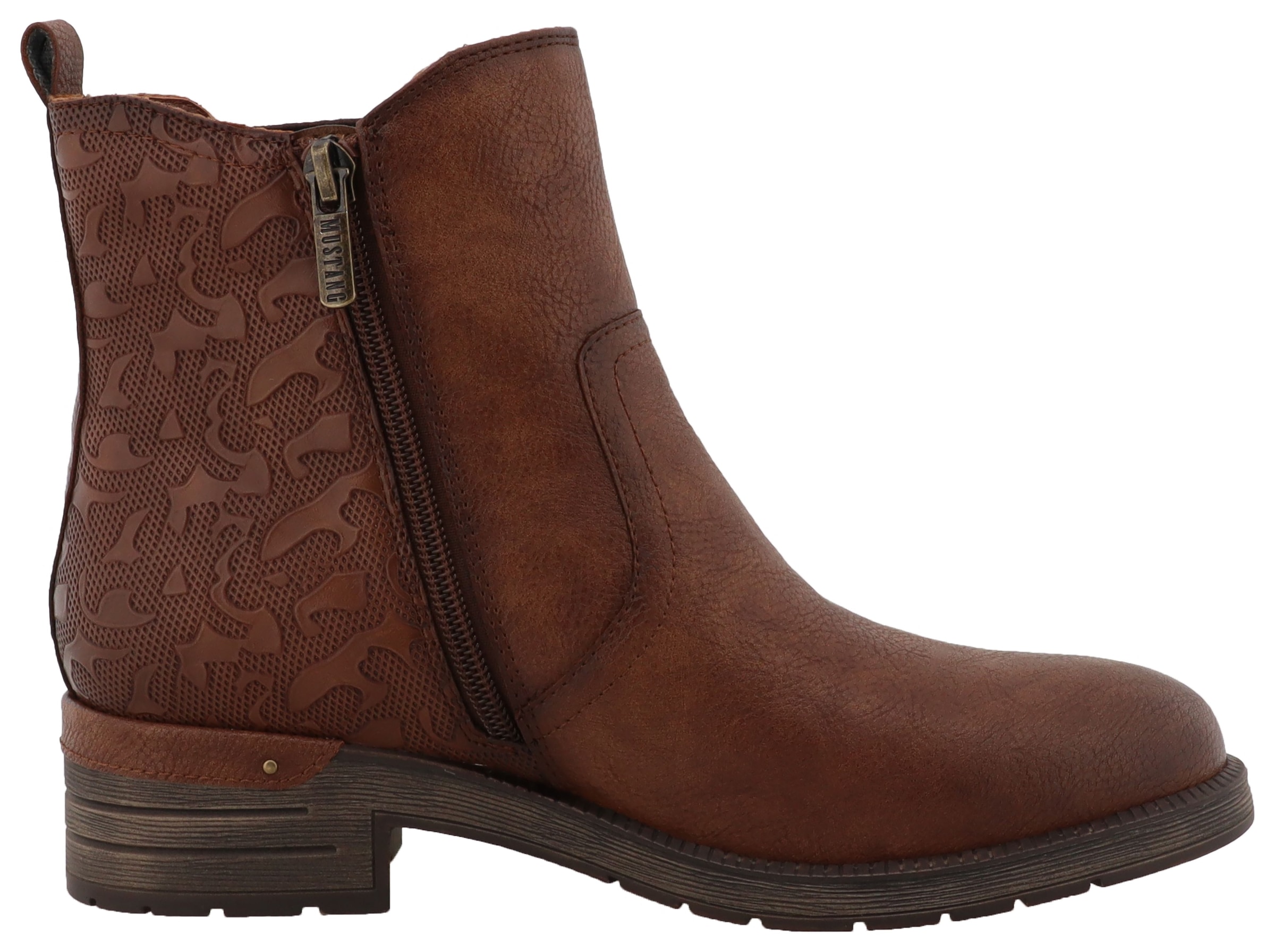 Mustang Shoes Bottes d'hiver »Gelja«  Bottine, boots d’hiver avec languette d’enfilage