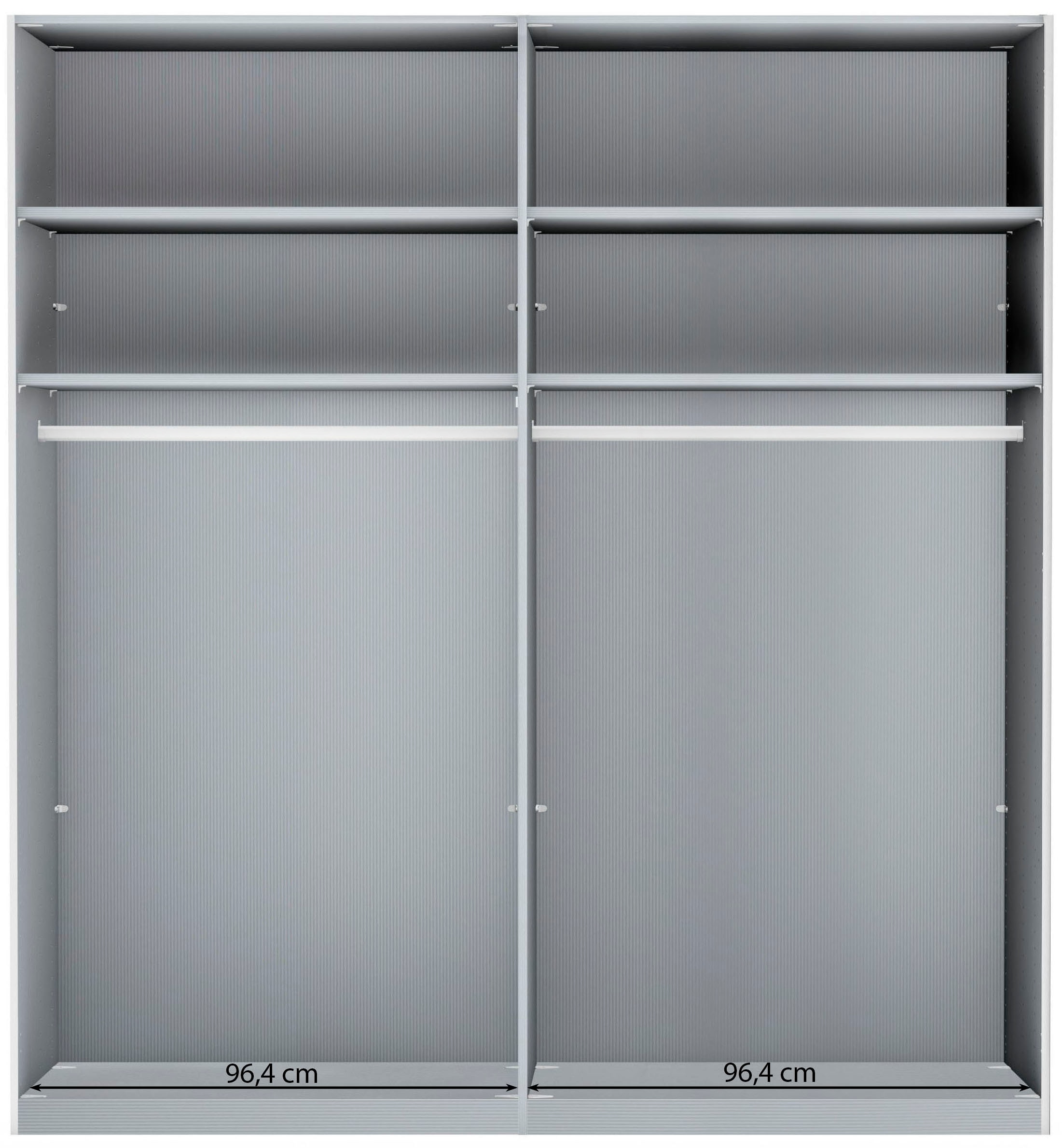 WIEMANN Schwebetürenschrank »Monaco« hochwertige Beschläge