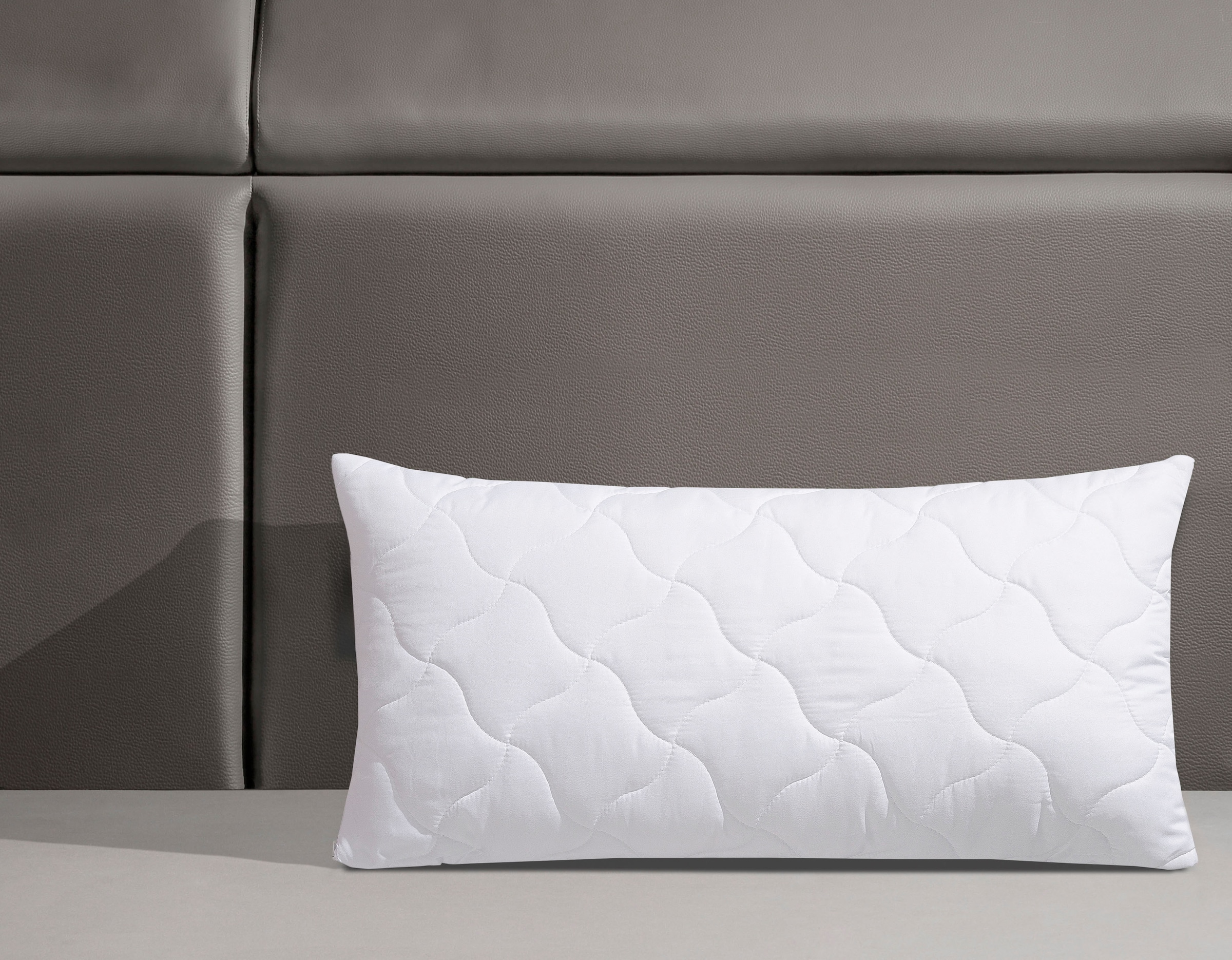 GOODproduct Oreiller en microfibre »Fantasy Kopfkissen 40x80 oder 80x80 cm, Made in Germany« Füllung: 100% ökologisches, klimaregulierendes Polyester 1 cuis tlg. Bezug Polyester oder recyceltem Polyester oder Baumwolle (ECO)