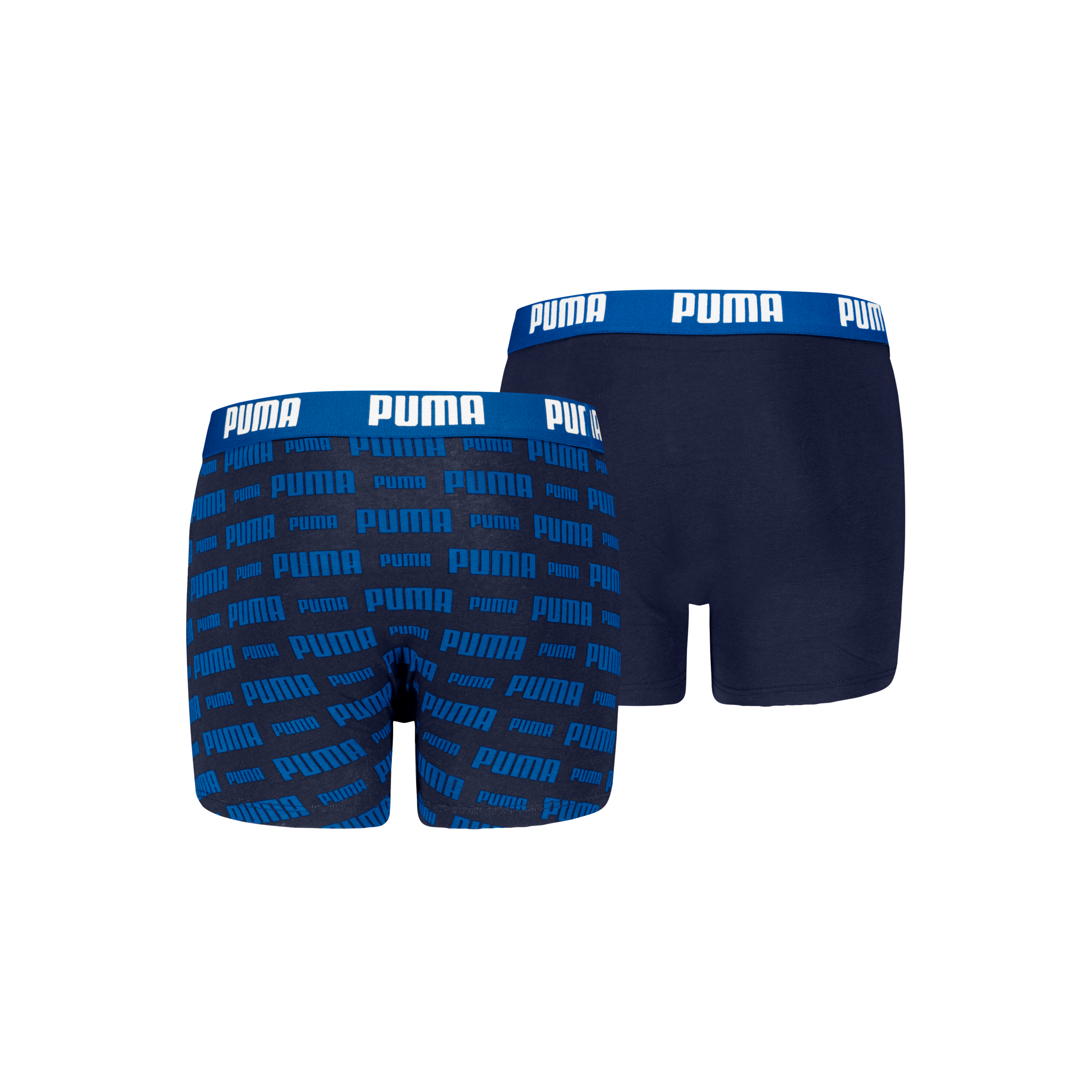 PUMA Boxers »PUMA BOYS EVERYDAY LOGO PRINT BOXERS 2P« Packung, 2er Pack,  mit breitem Logobund