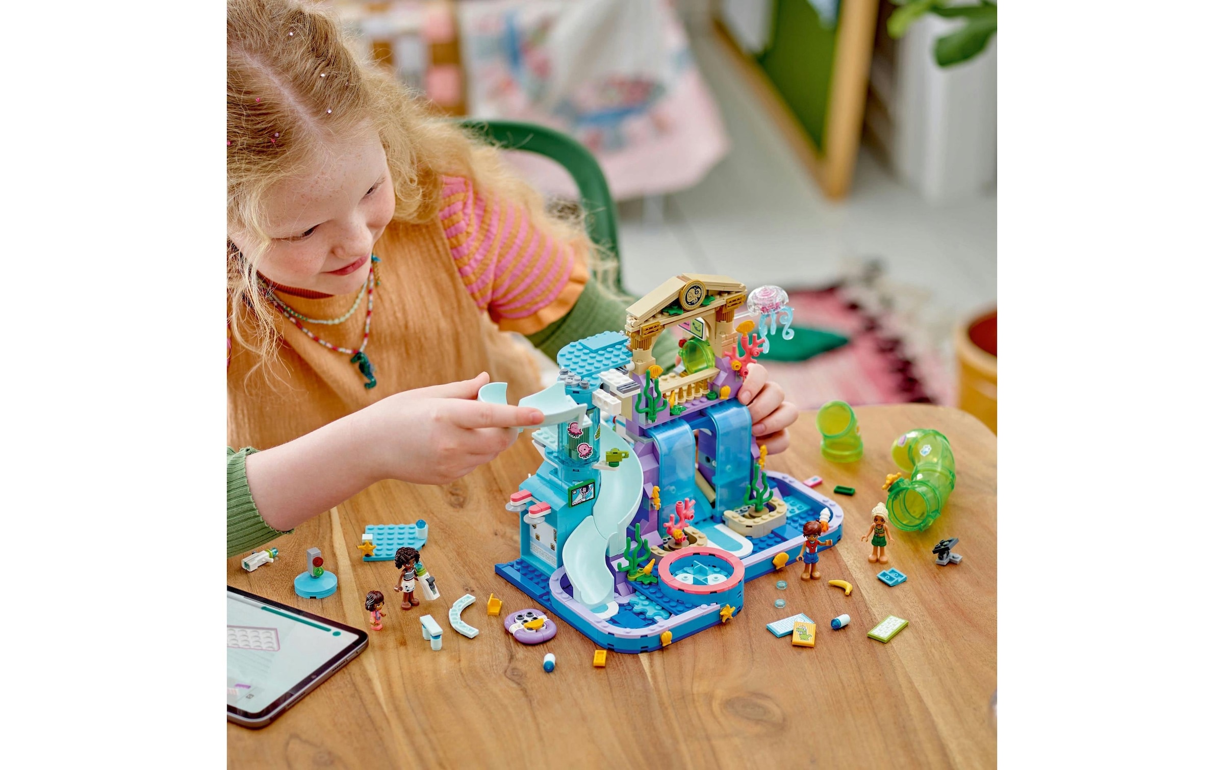 LEGO® Spielbausteine »Friends Heartlake City Wasserpark 42630«