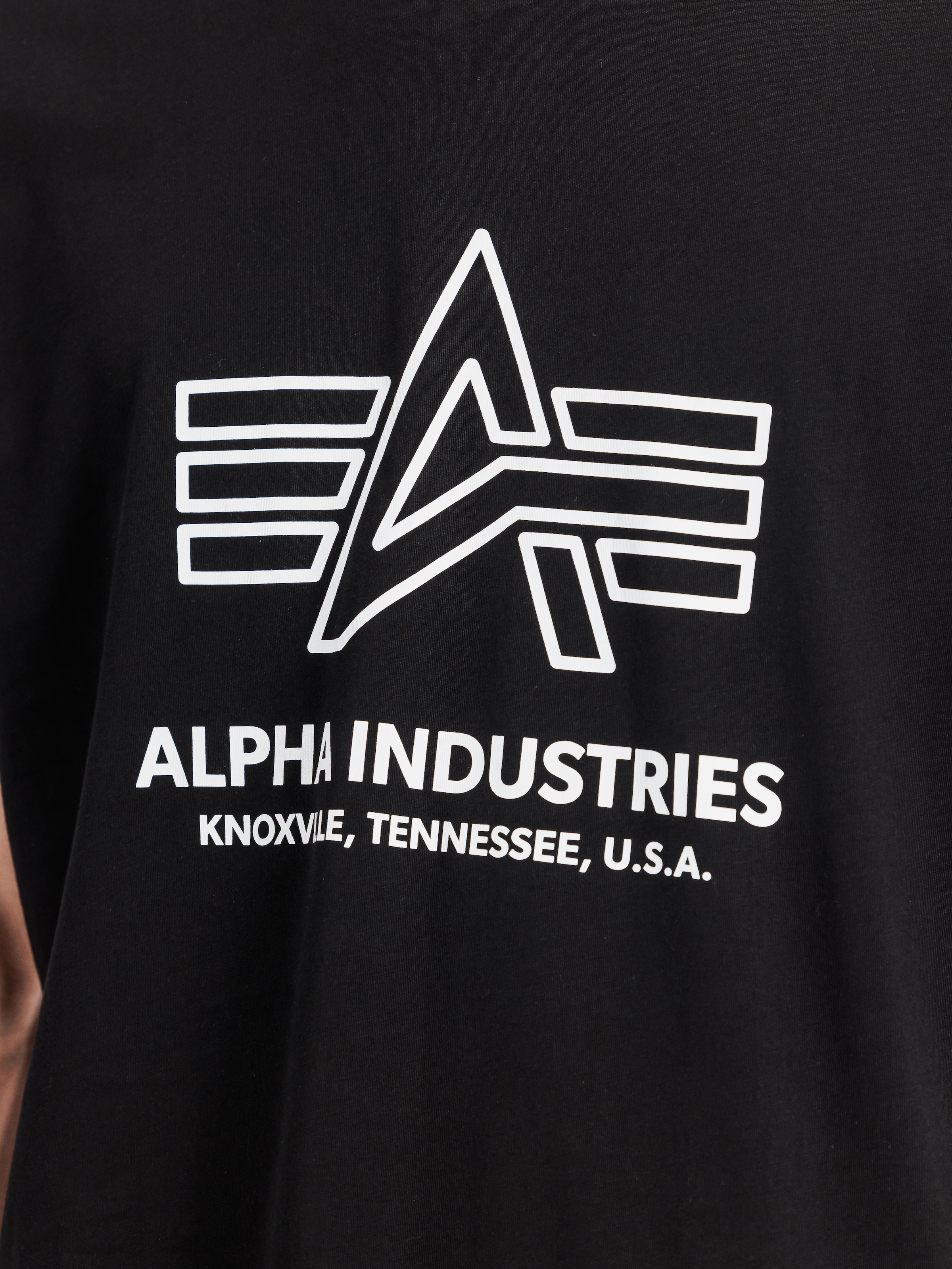 Alpha Industries Rundhalsshirt »Logo Print T«