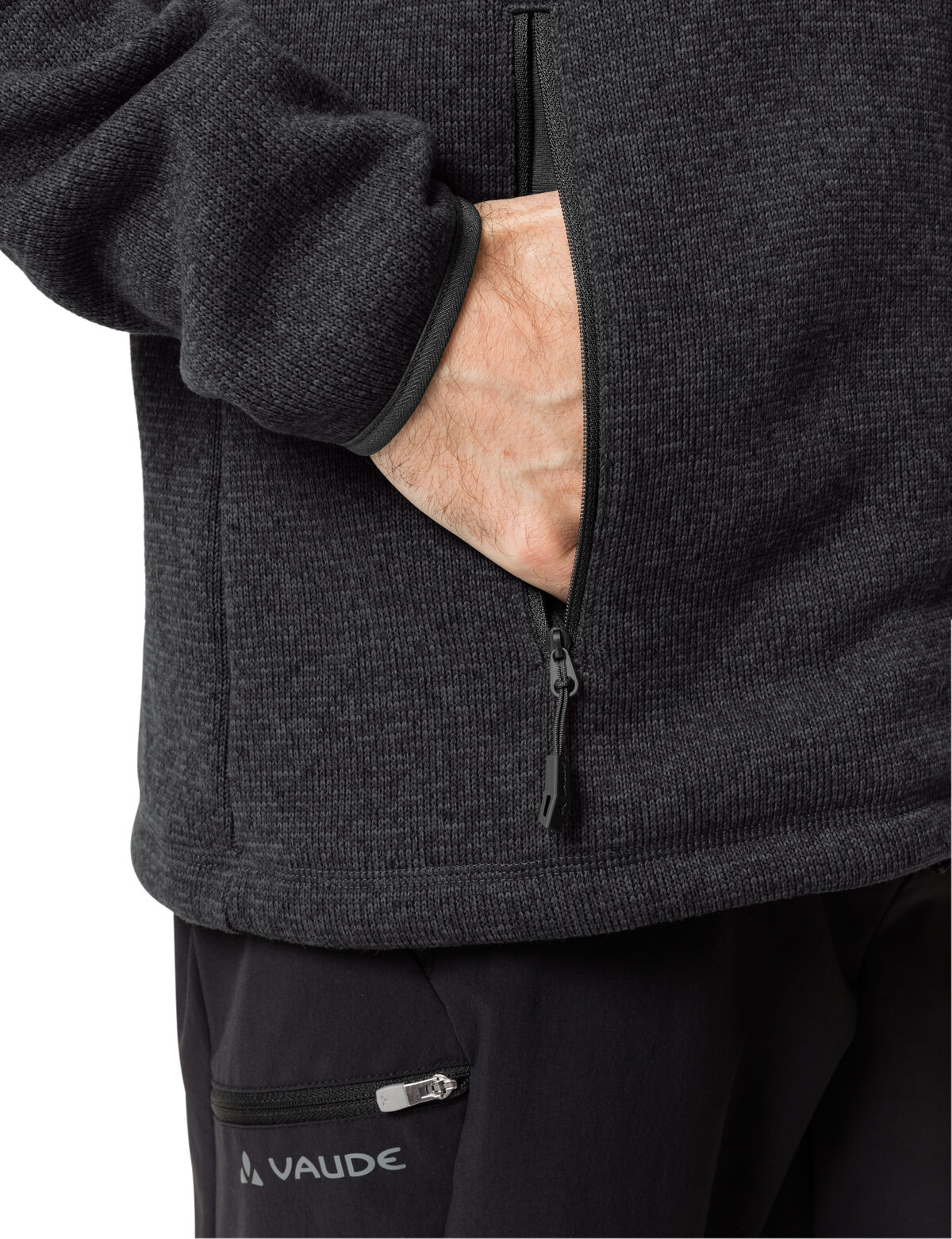 VAUDE Veste polaire »MEN'S RIENZA JACKET III« pour randonnée, matériau durable, à séchage rapide