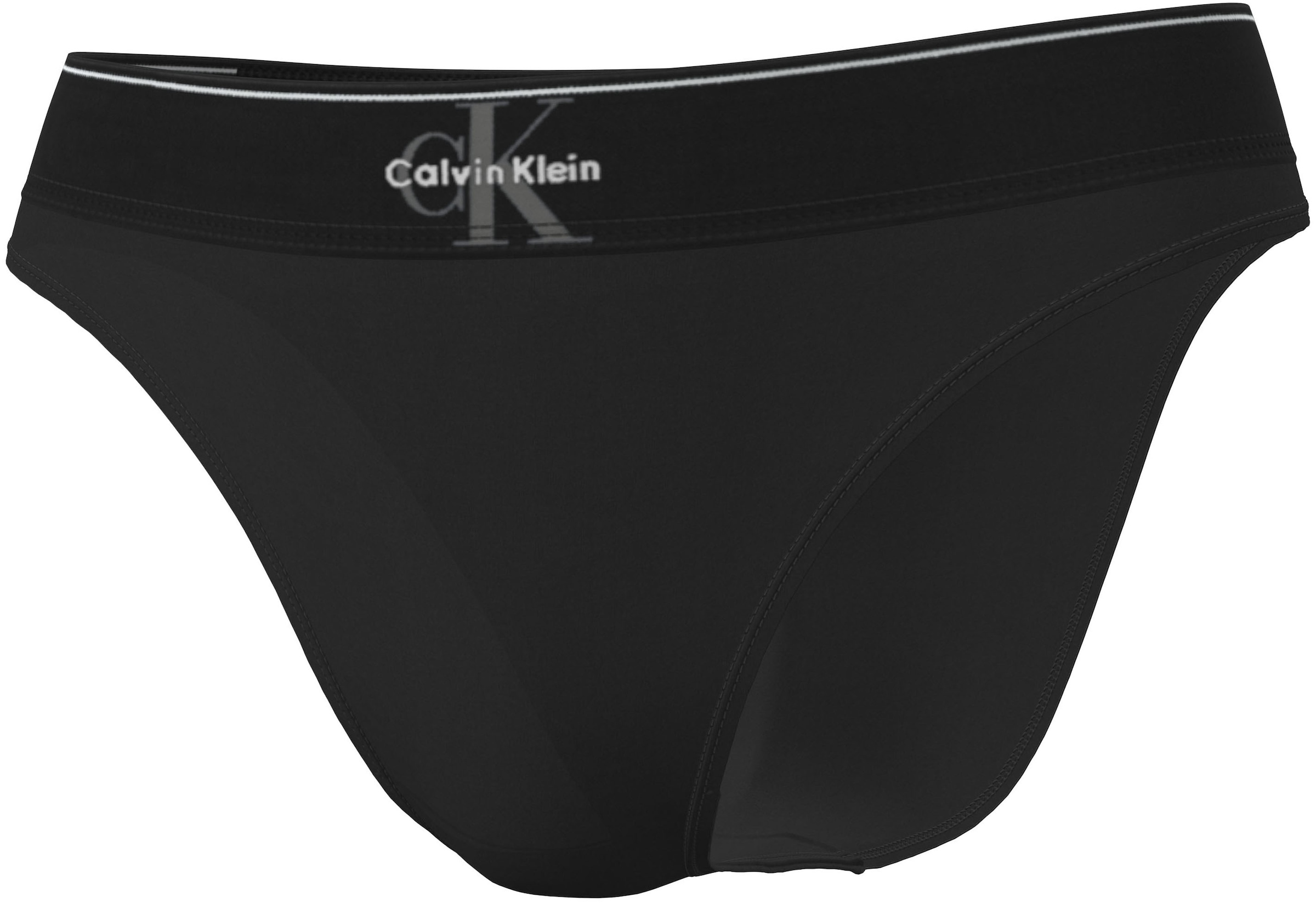 Calvin Klein Underwear Slip de bikini »HIGH WAIST BIKINI« Körpernahe Passform mit elastischem Bund
