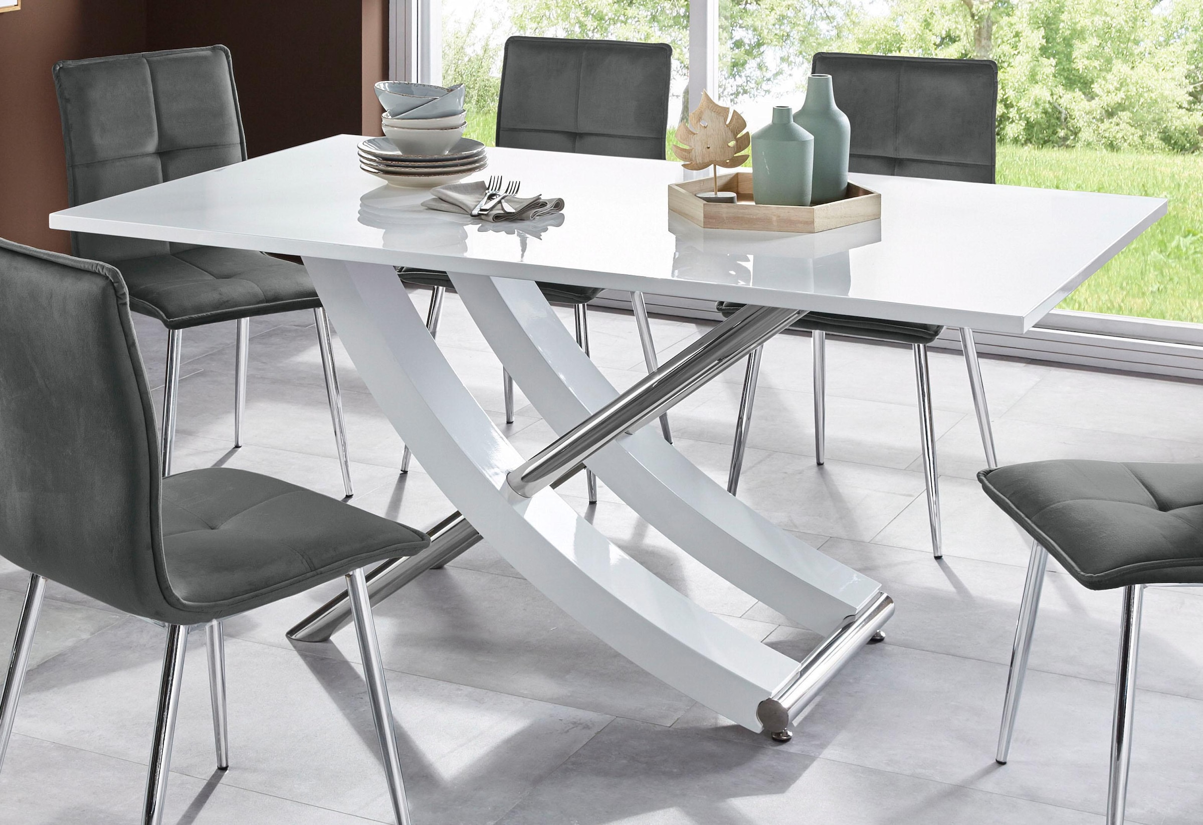 INOSIGN Esstisch »Kaleo, TOPSELLER!« Tisch, Esstisch, OTTOs Choice,  Breite 160 cm, modernes Design, stabil, Hochglanz