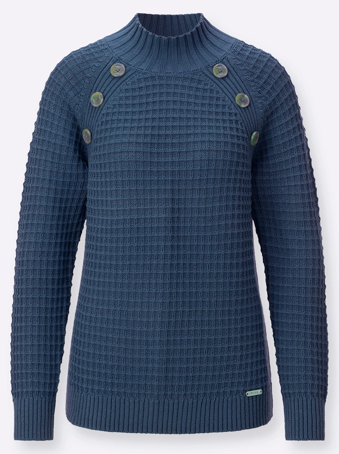 Casual Looks Pull à col montant »Stehkragen-Pullover«