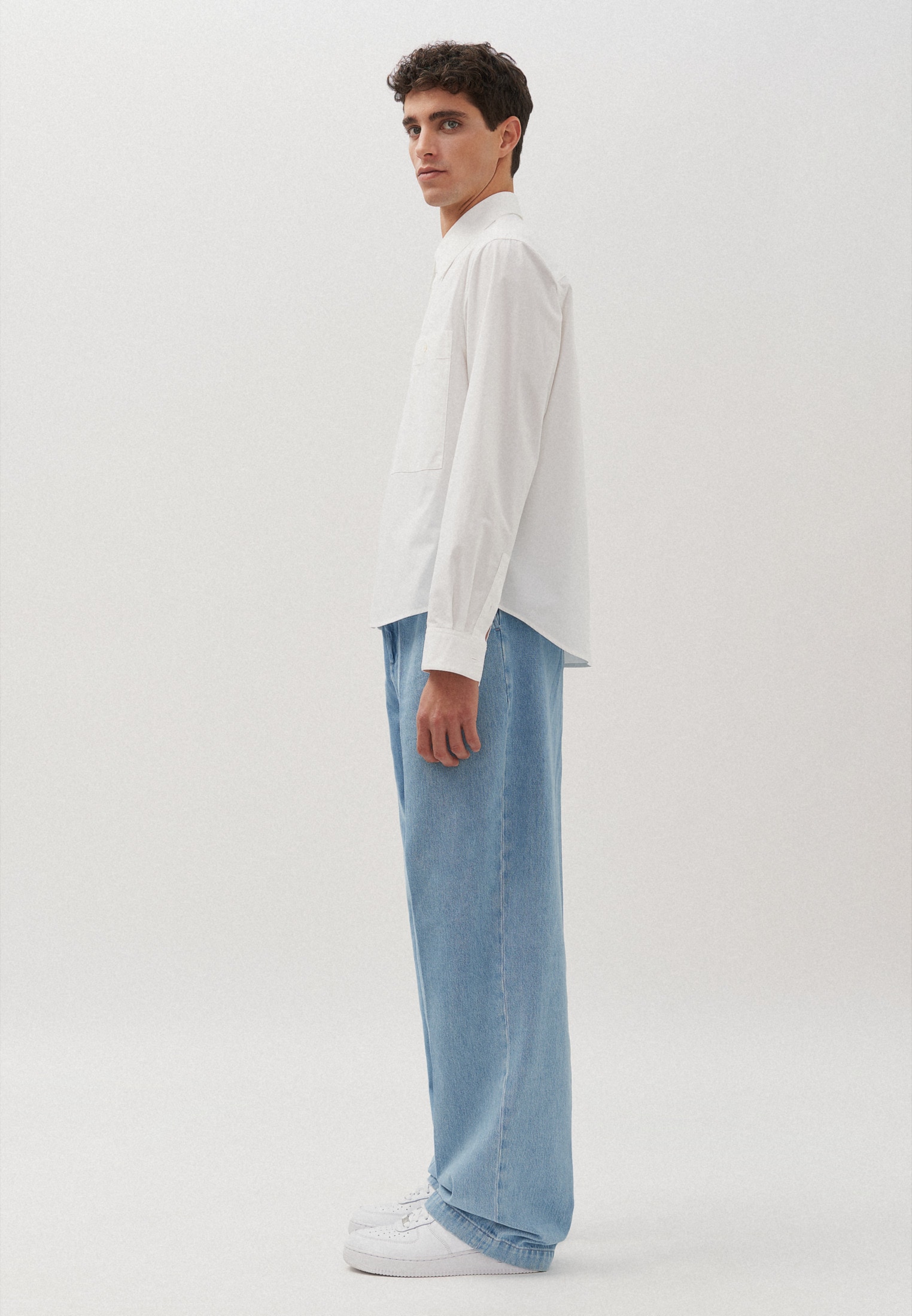 studio seidensticker Businesshemd »Studio« Regular Langarm Kentkragen Uni