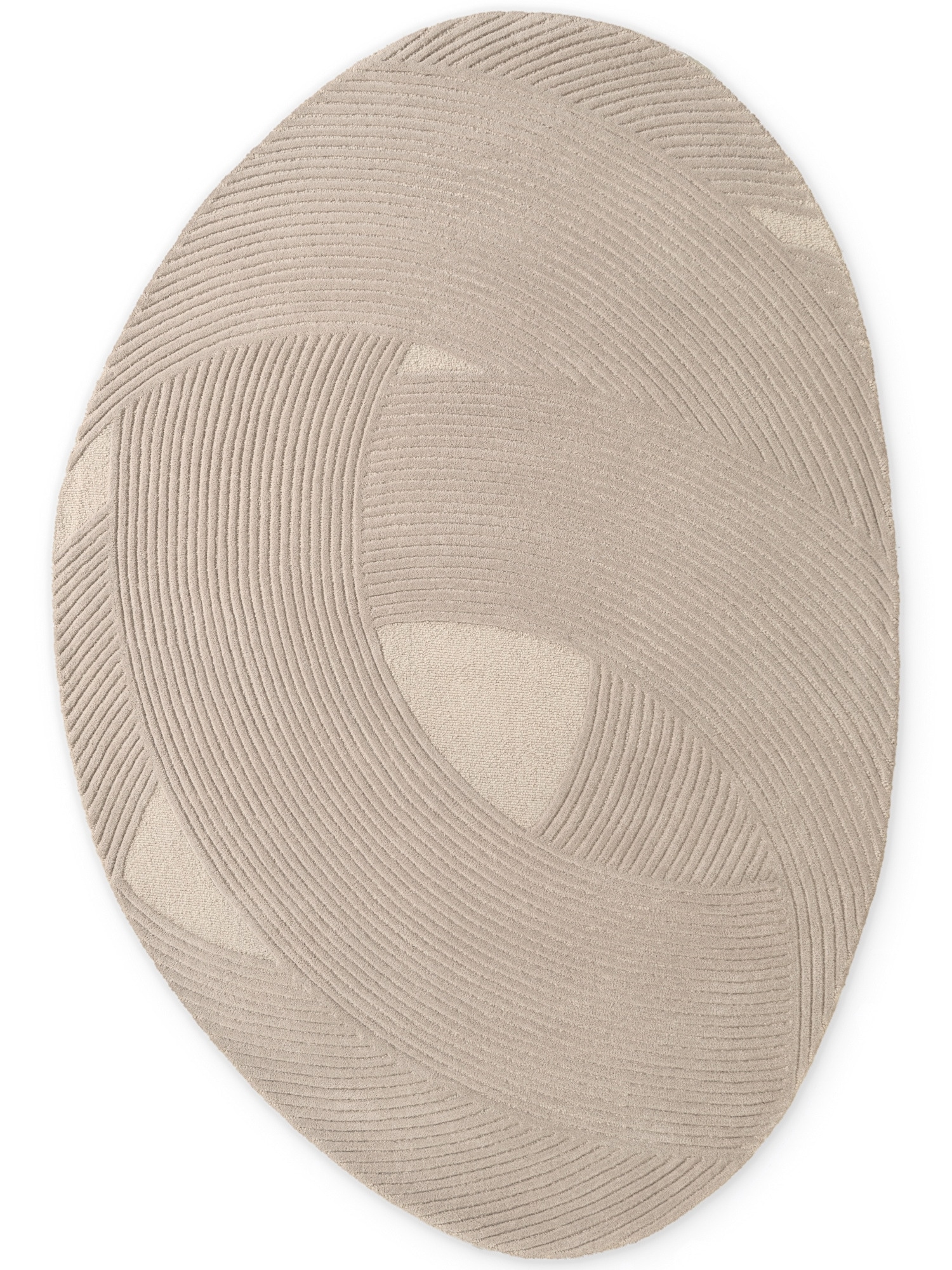 Ted Baker Tapis en laine »Wollteppich Victoria« Rectangulaire 18 mm Höhe tapis naturel laine, design relief, salon, chambre