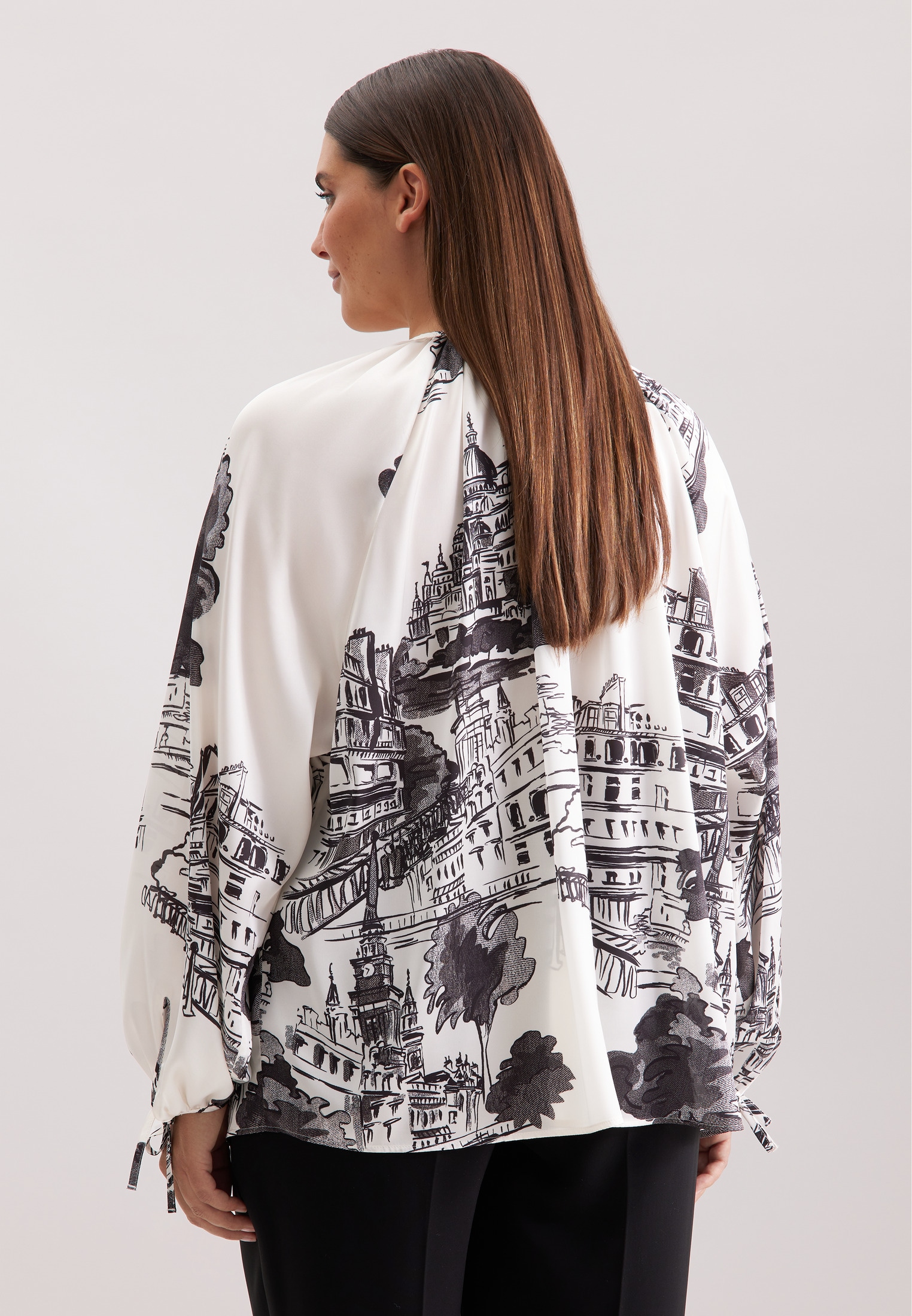 seidensticker Blouse à enfiler »Schwarze Rose« 1/1 Druck