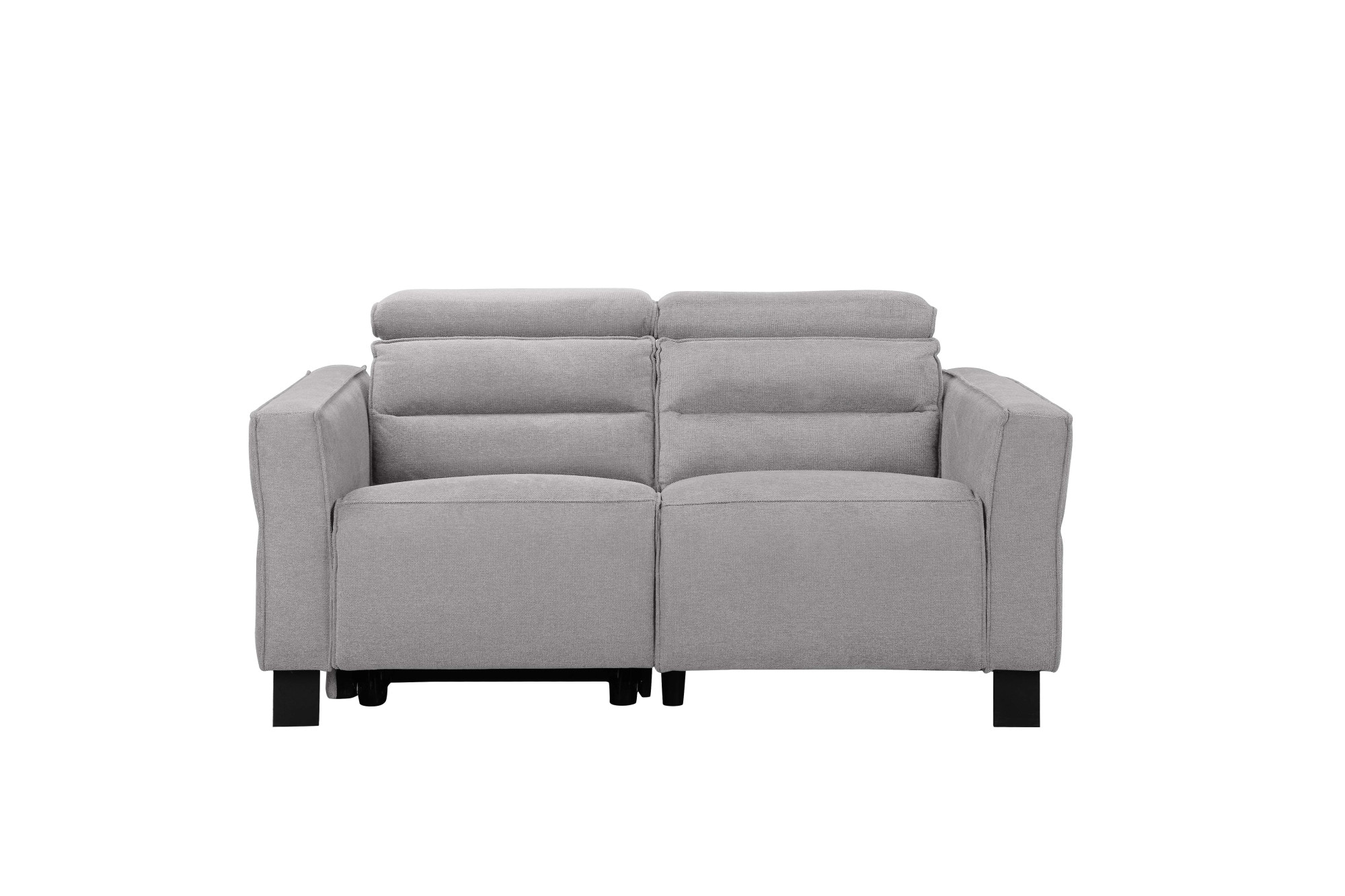 GOODproduct 2-Sitzer »Carpari Webstoff, 162 cm, man./elektr. Relaxfunktion« (USB A/C), sowie Kopfteilverstellung