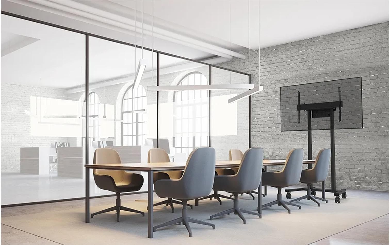   TV-Ständer »Neomounts by NewStar FL55-875BL1 Schwarz«