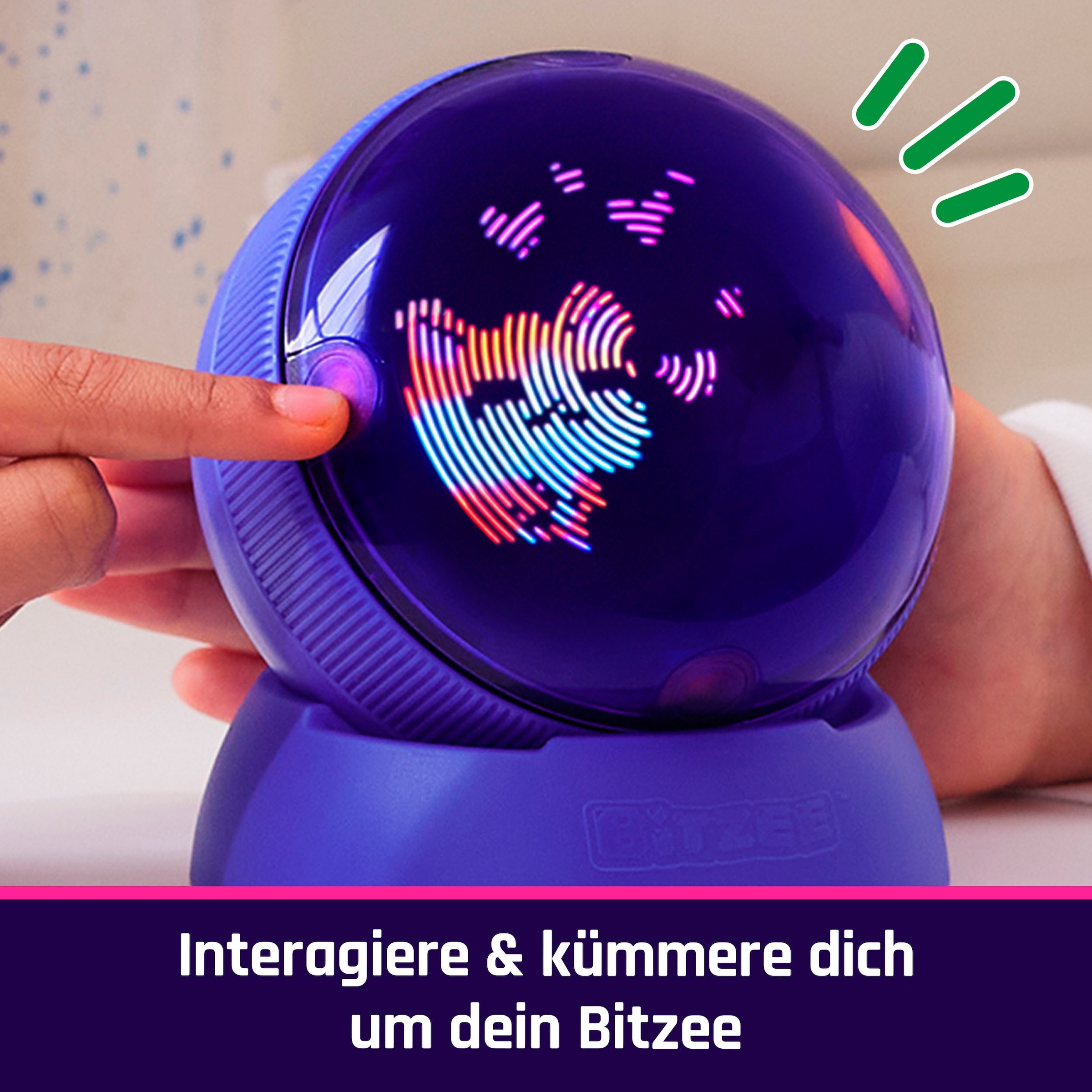 Spin Master Personnage de jeu »Bitzee Hamsterball - Digitales interaktives Spielzeug«