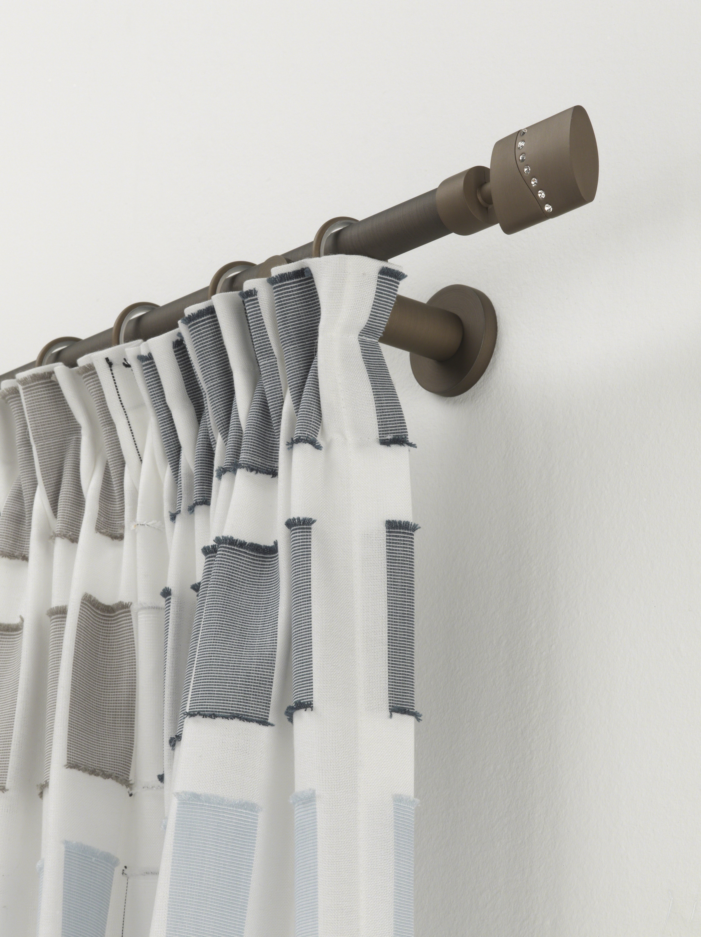 GARDINIA Gardinenring »Kira mit Gleiteinlage« Serie Gardinenstange Kira