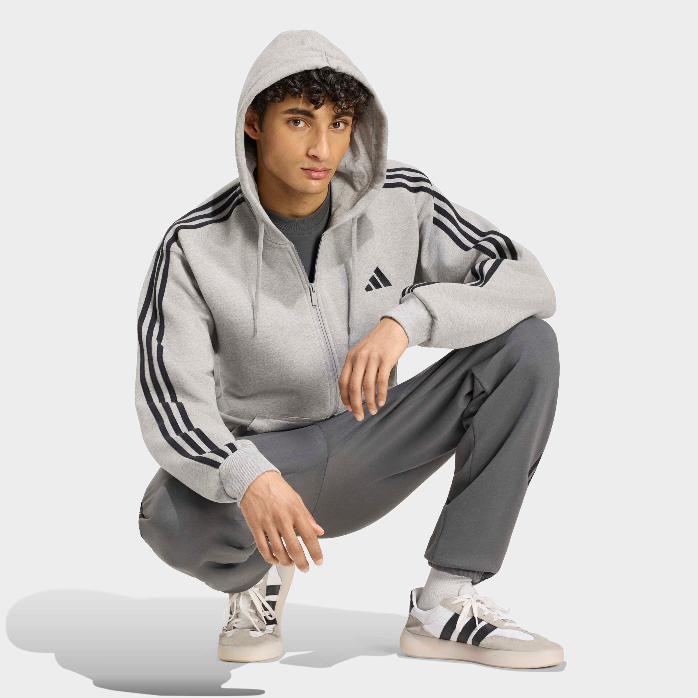 adidas Sportswear Sporthose »ESSENTIALS 3-STREIFEN, SCHMAL ZULAUFEND, BÜNDCHEN«