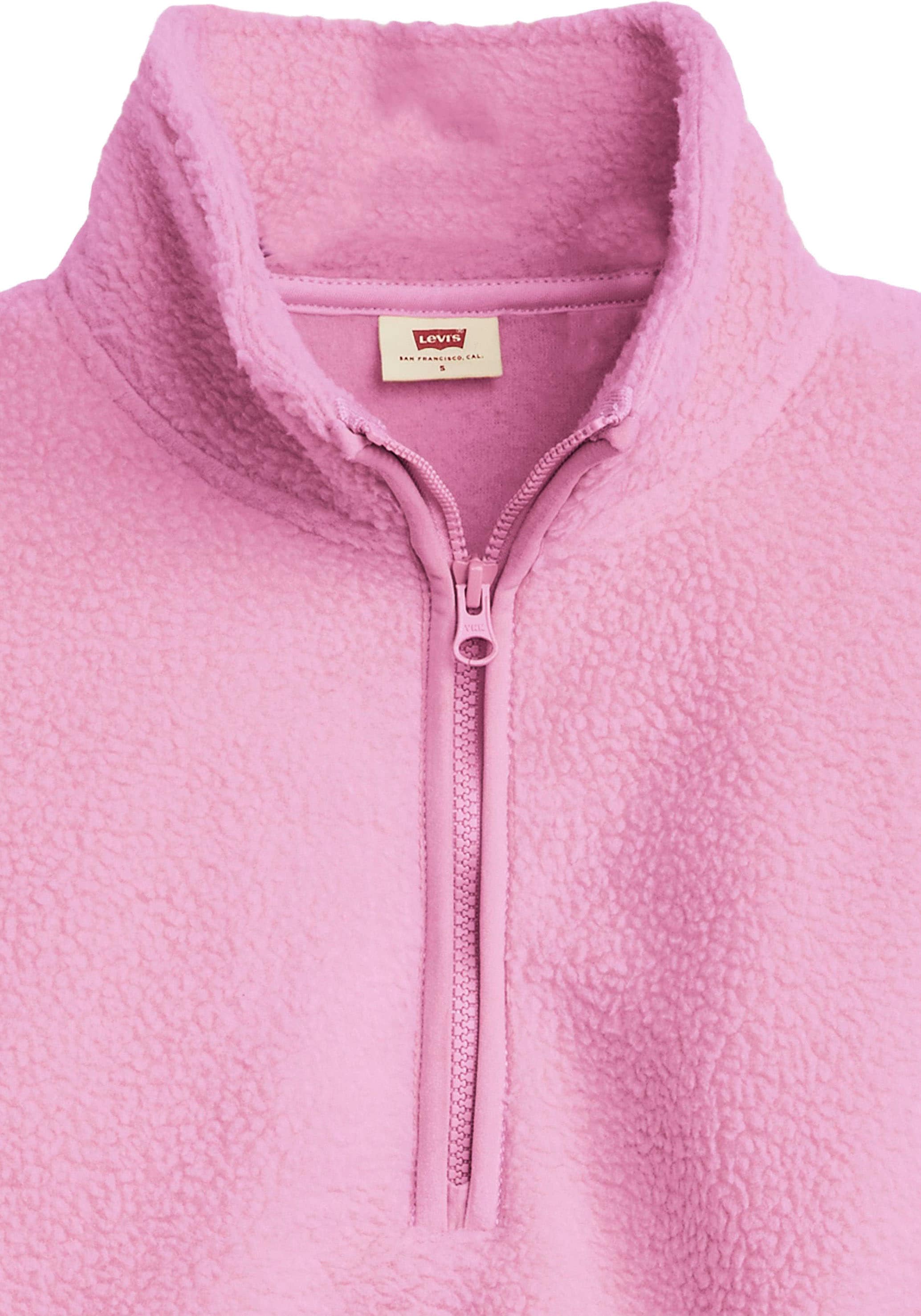 Levi's® Pull en polaire »LSE_DELTA 1/4 ZIP«, Qualité polaire facile d'entretien
