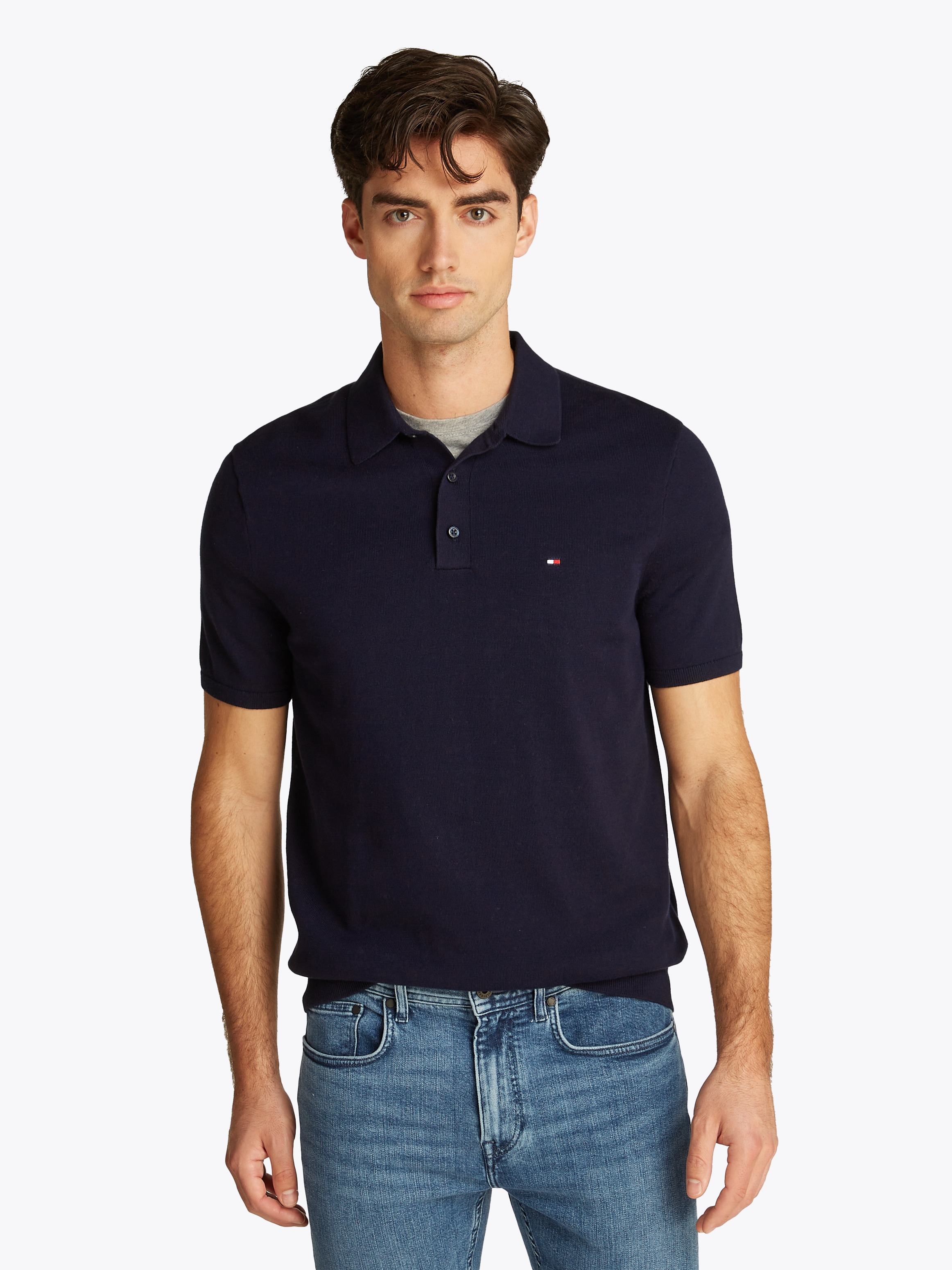 Tommy Hilfiger Polo »ESSENTIAL COTTON KNITTED POLO«