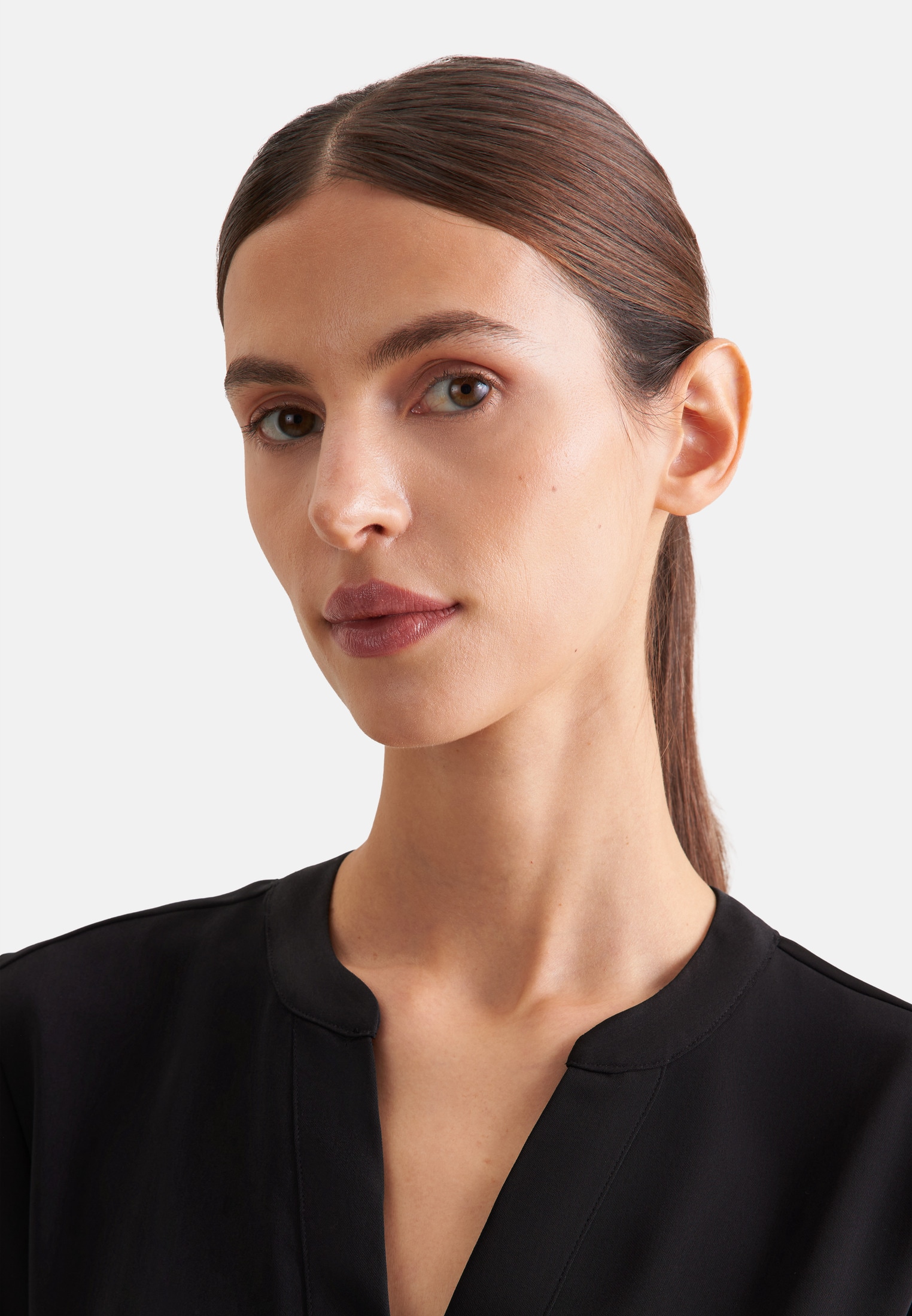 seidensticker Blouse classique »Schwarze Rose« Tunika Uni