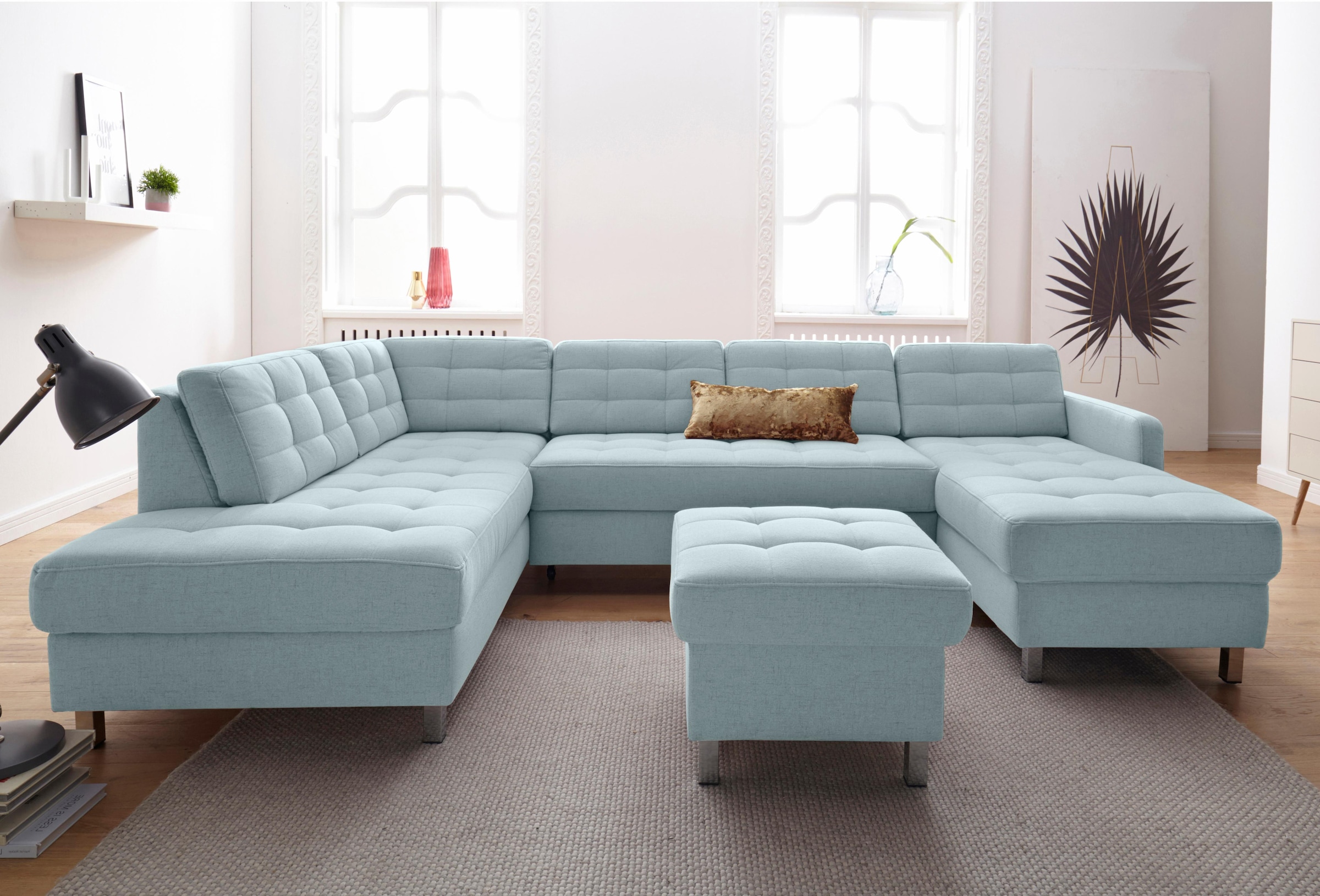 sit&more Paysage de salon »Picasso U-Form« wahlweise mit Bettfunktion und Bettkasten