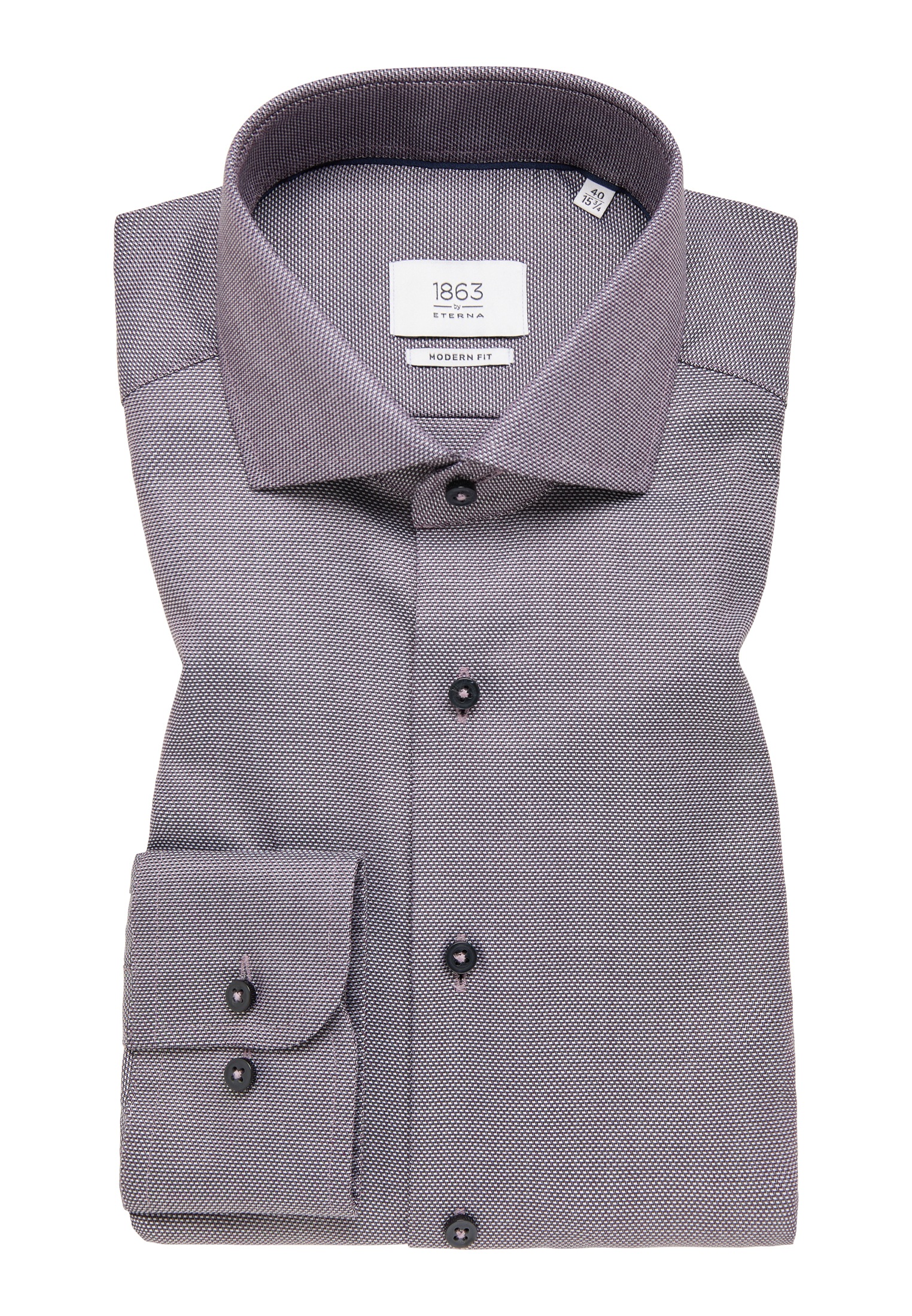 Eterna Langarmhemd »MODERN FIT« NON IRON (bügelfrei)