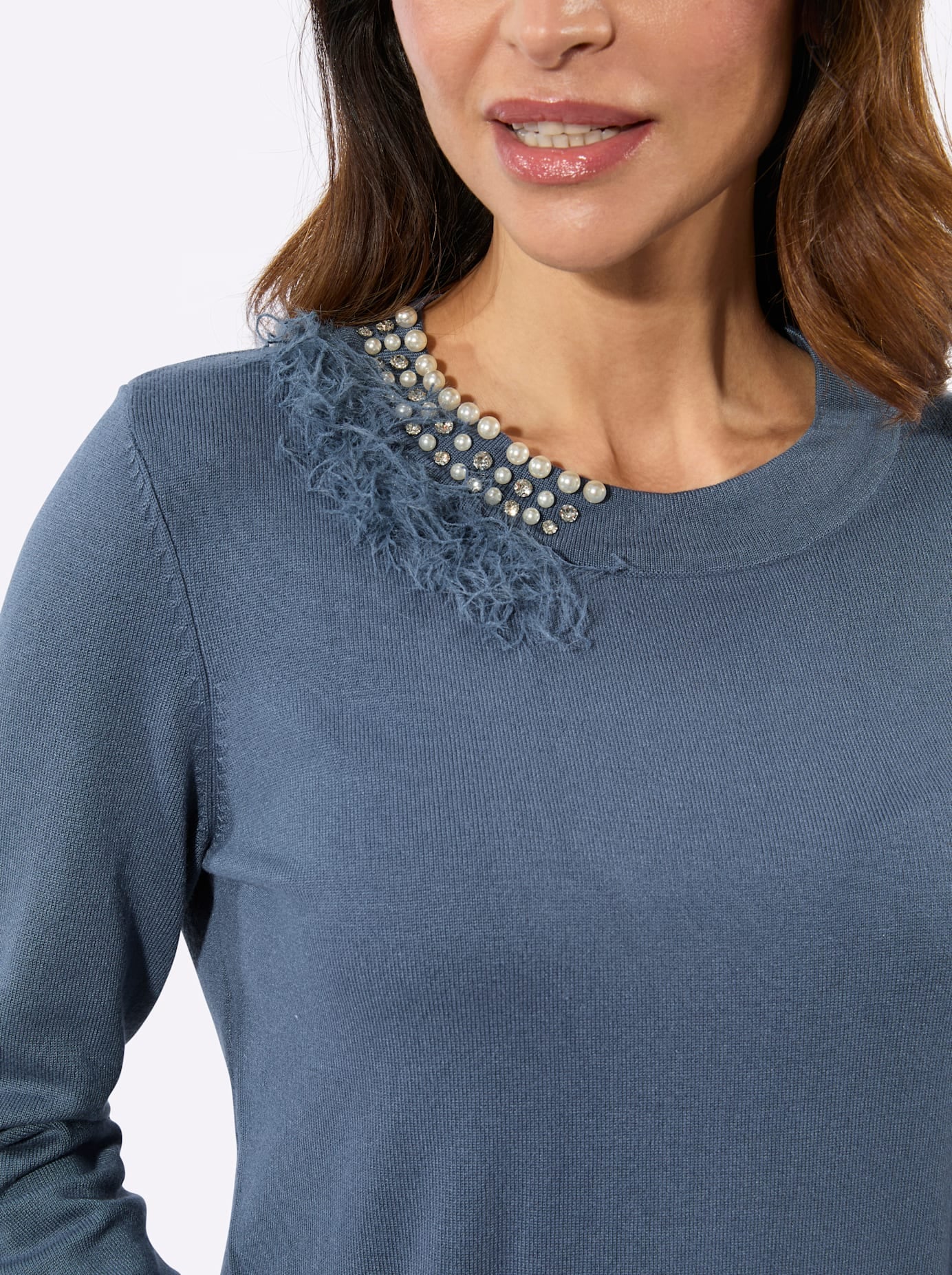   Pull à col rond »Pullover«