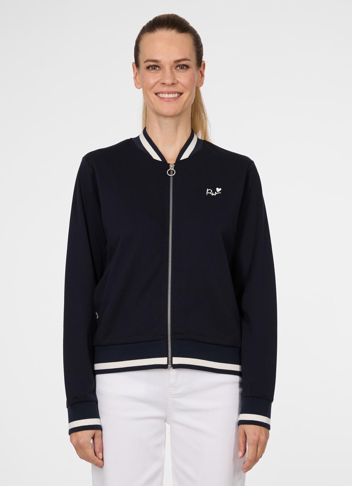 Ragwear Sweatjacke »DORON« mit Reissverschluss, aus Baumwolle und Polyester, normale Passform