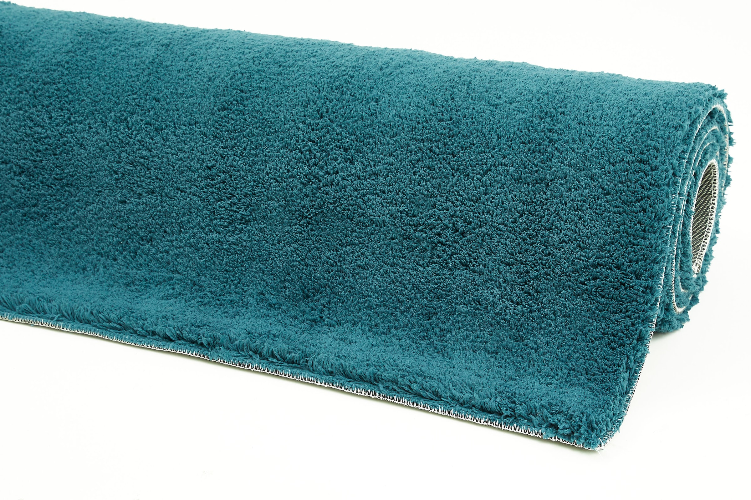 my home Teppich »Santos« rechteckig 27 mm Höhe Uni-Farben, sehr weicher Flor, fusswarm