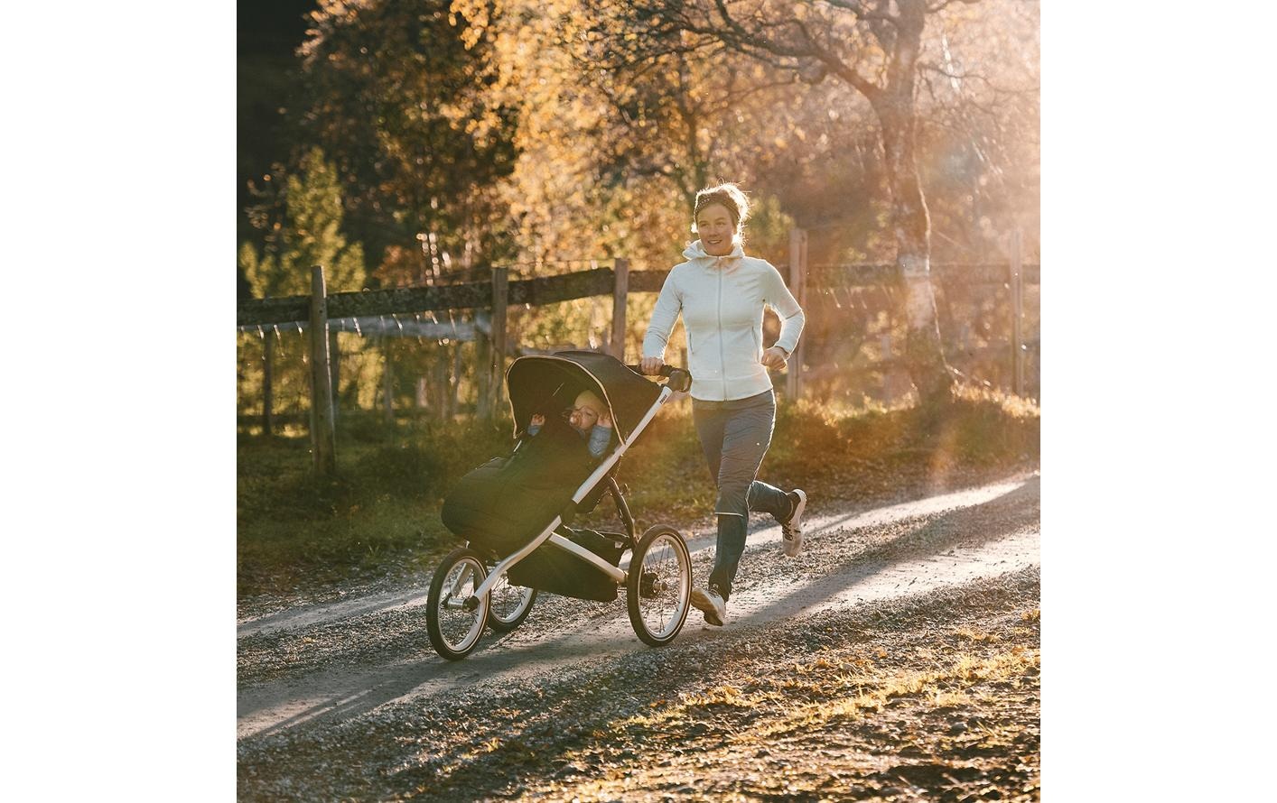 Thule Kinder-Buggy »Glide 2 Jet Black« 22 kg