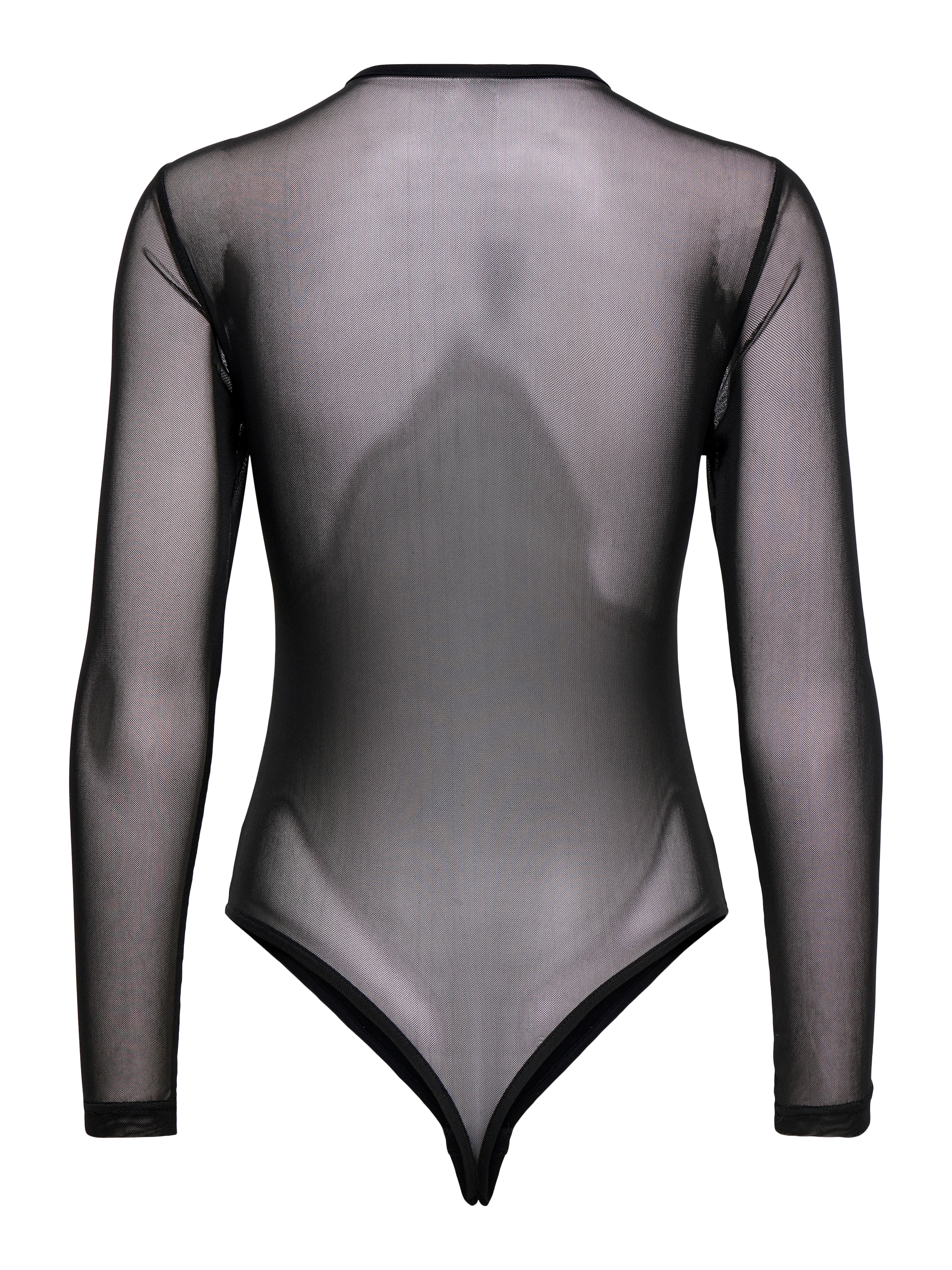 ONLY Body à manches longues »ONLMEL L/S BODYSTOCKING CS JRS« mélange de coton