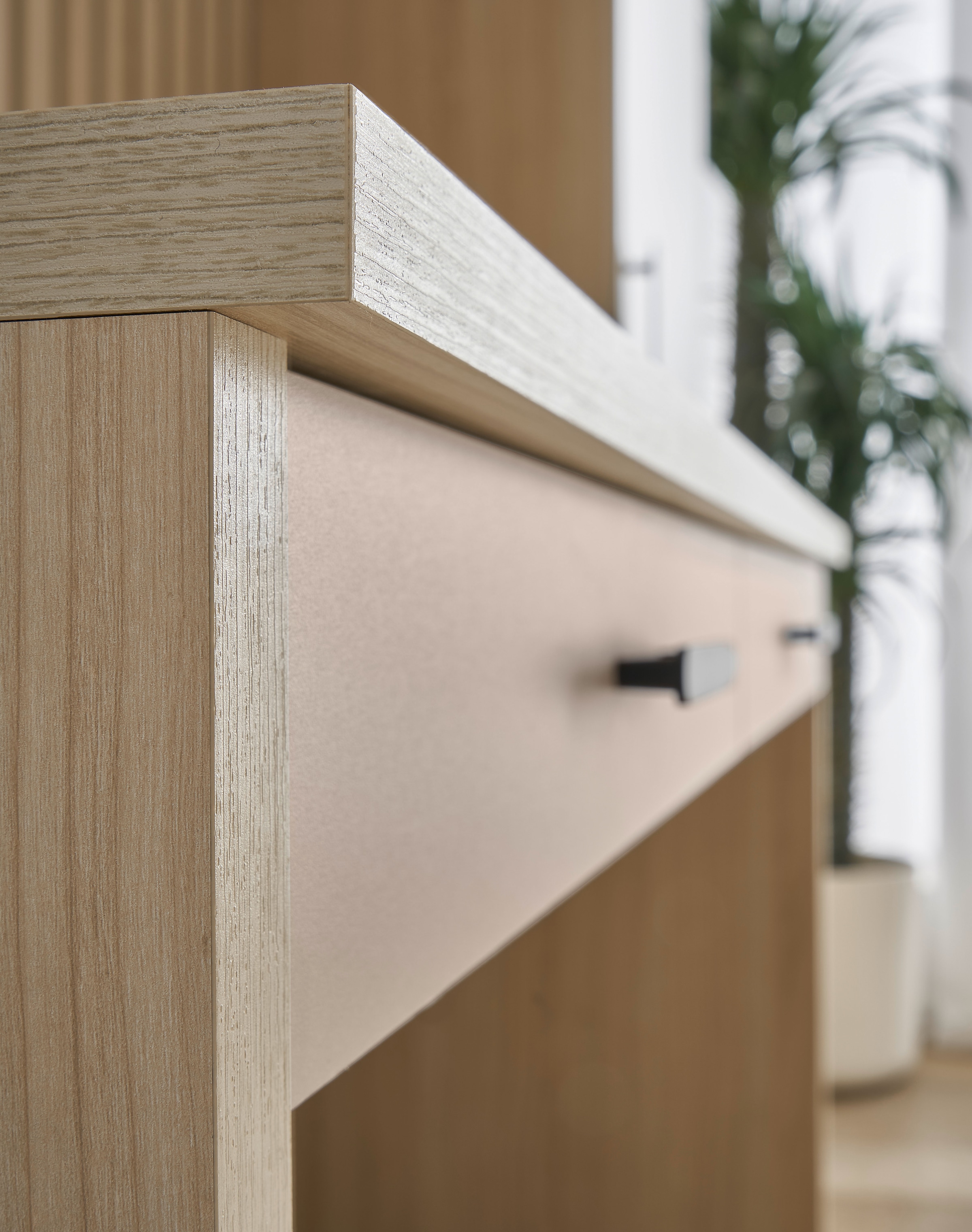 BEGA OFFICE Ensemble de meubles de bureau »Aragon Bürokombination B/H/T 250x200x60 cm« ensemble de bureau 4 pièces, revêtement mélaminé, poignées en métal