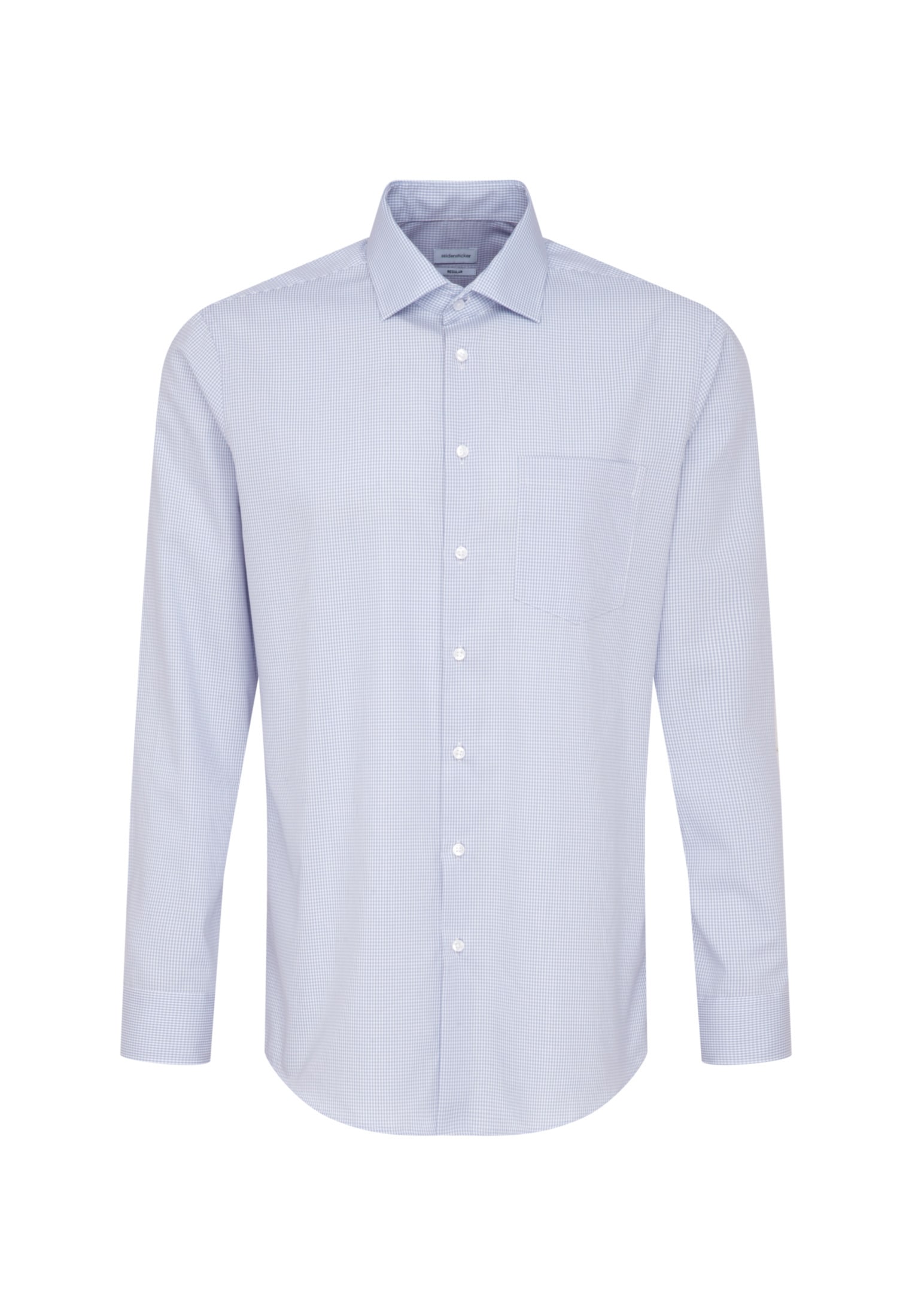 seidensticker Businesshemd »Schwarze Rose« Regular 1/1 Kentkragen Karo