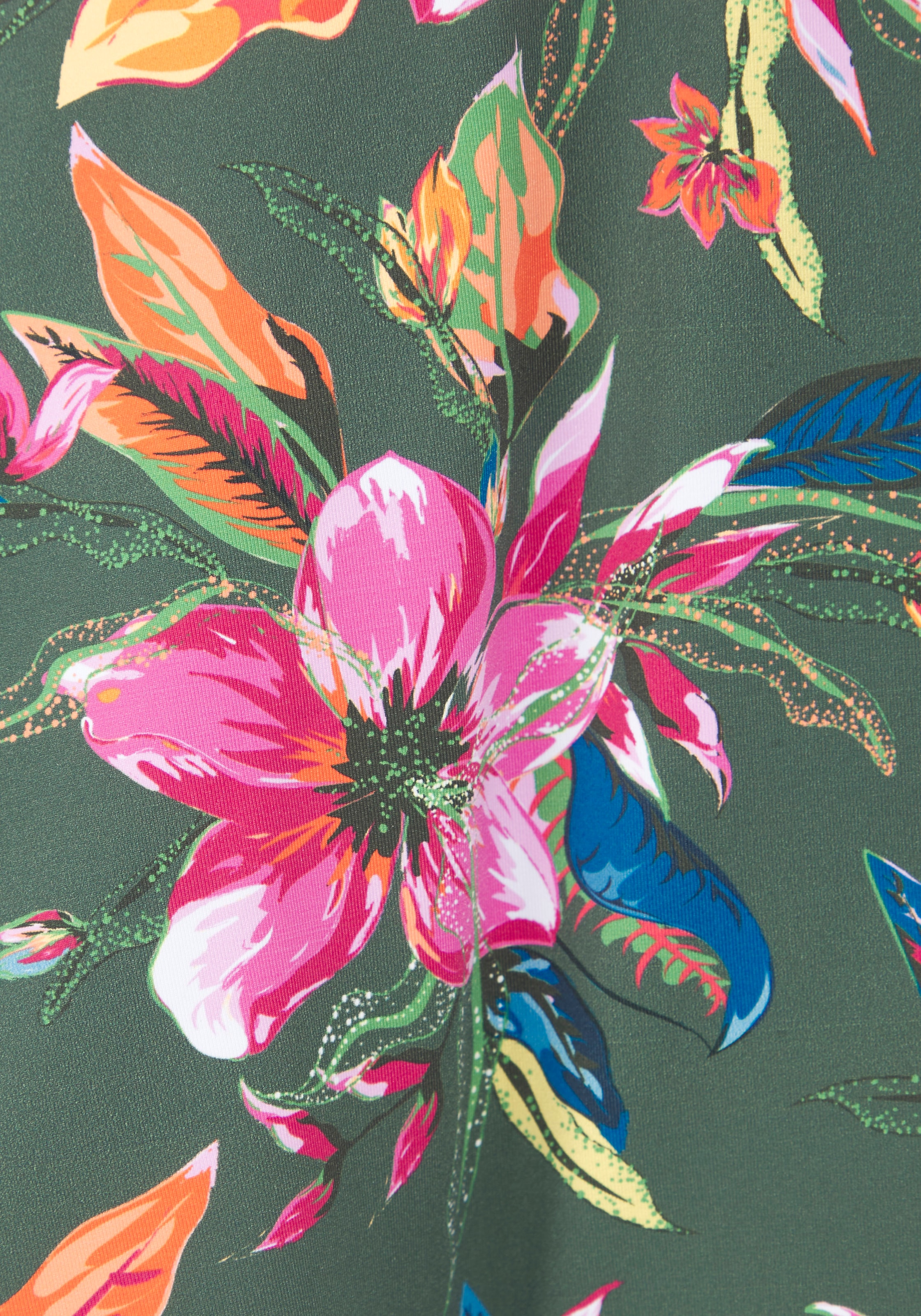 LASCANA Haut de tankini à armatures »Malia« mit tropischem Print