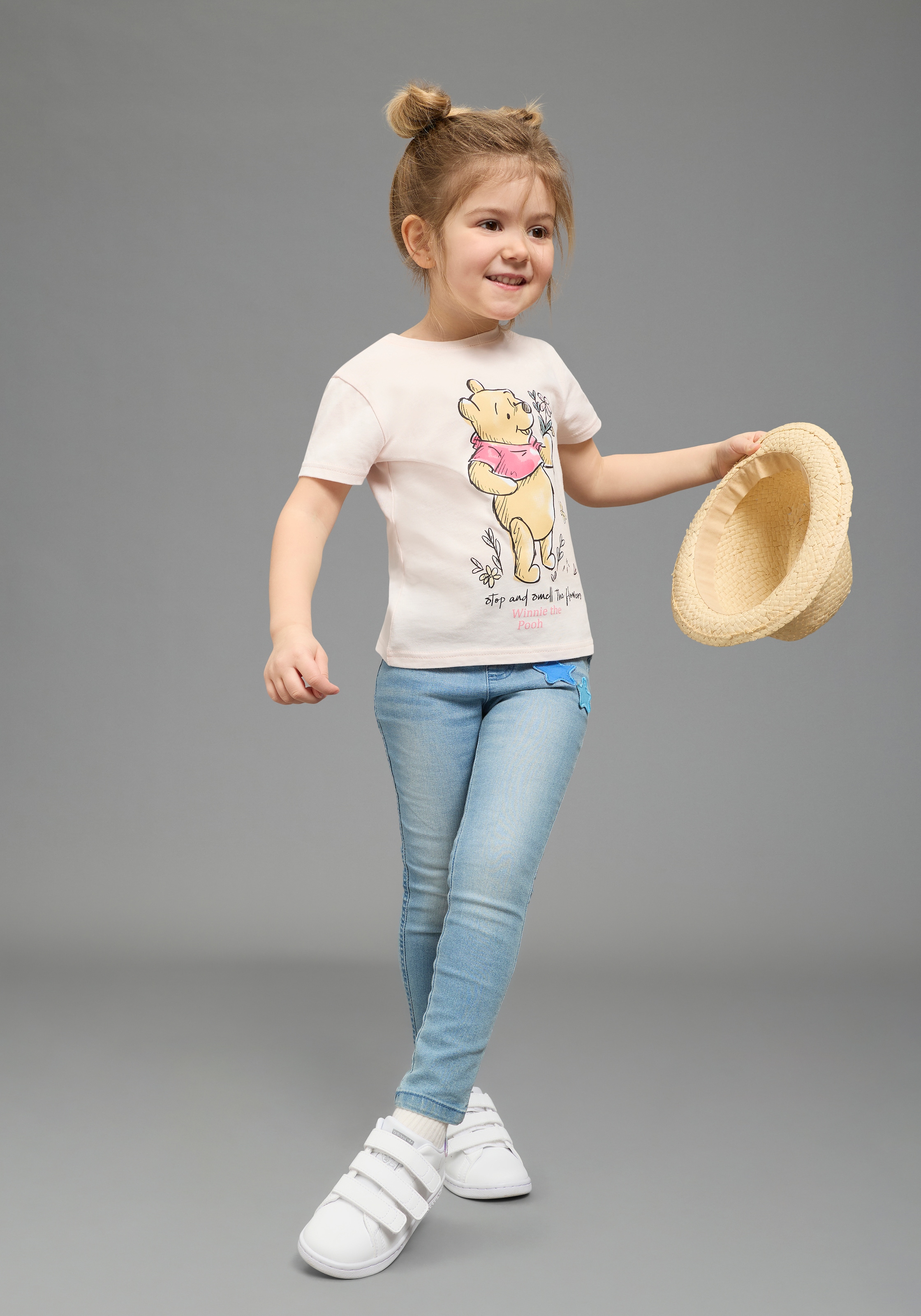 KIDSWORLD T-shirt »WINNIE Puuh - Disney Shirt« Kurzarm, Rundhalsausschnitt, mit modischem Druck, Basic Passform